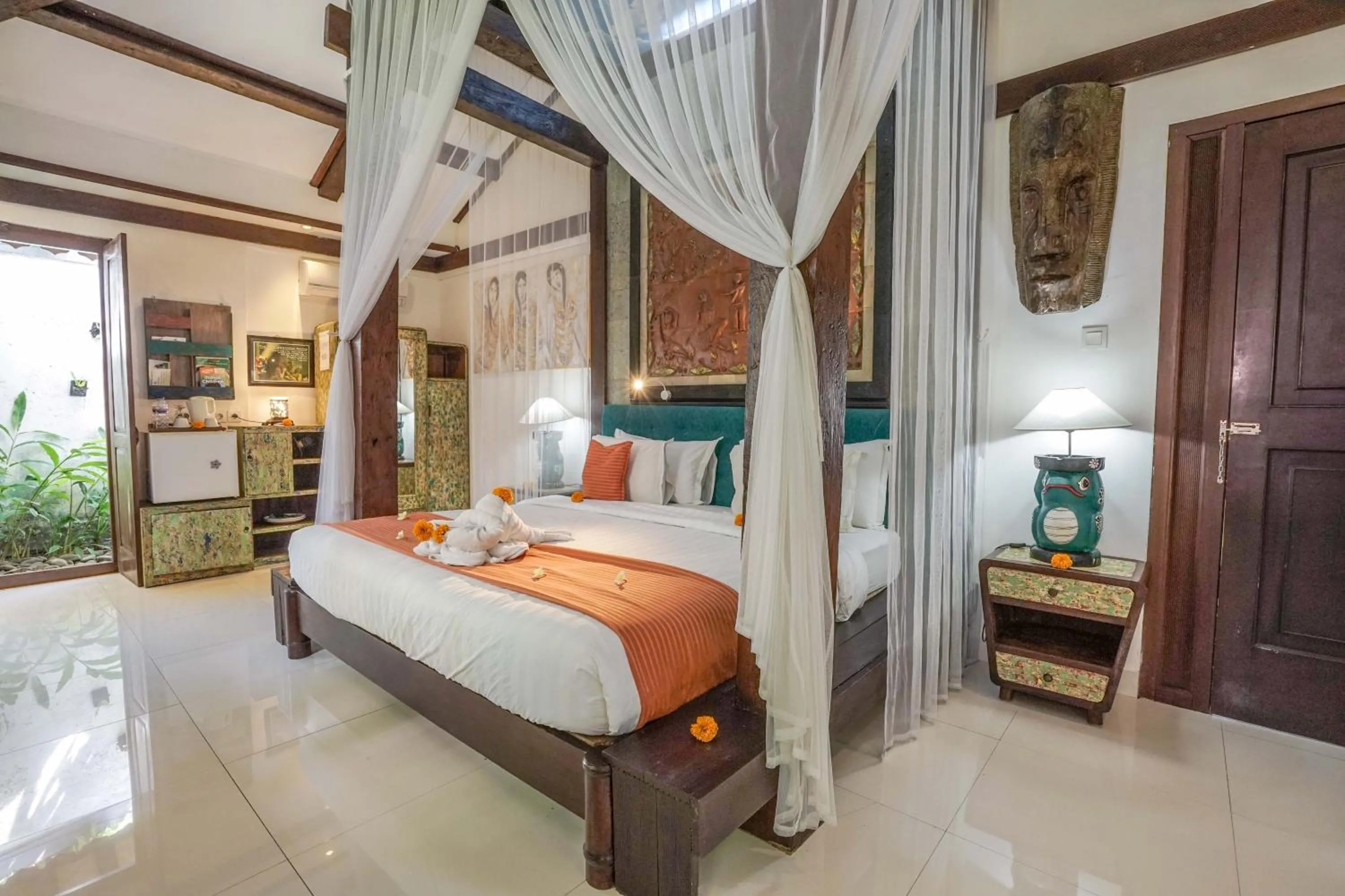 Photo of the whole room, Bed in KTS Balinese Villas