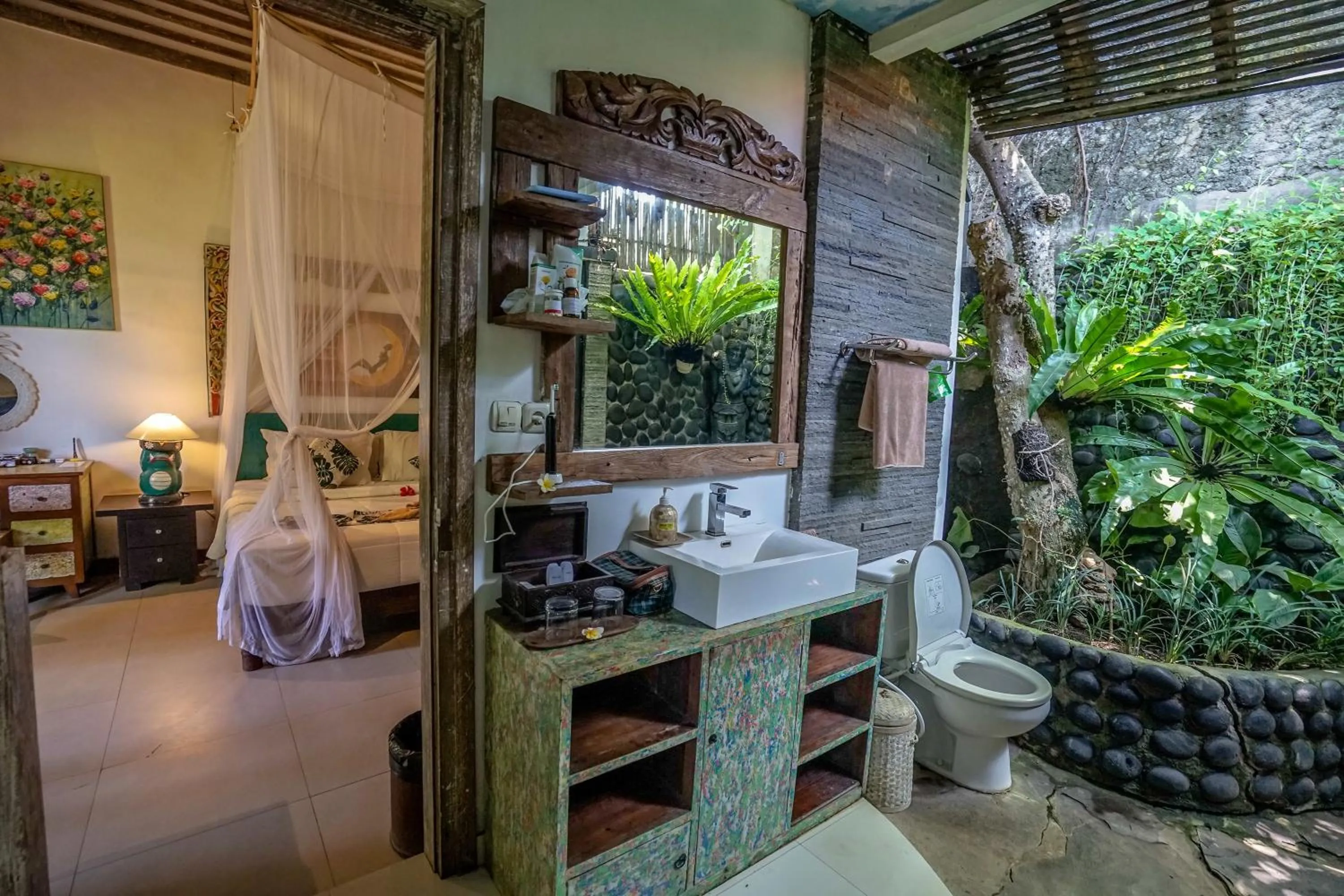 Bathroom in KTS Balinese Villas