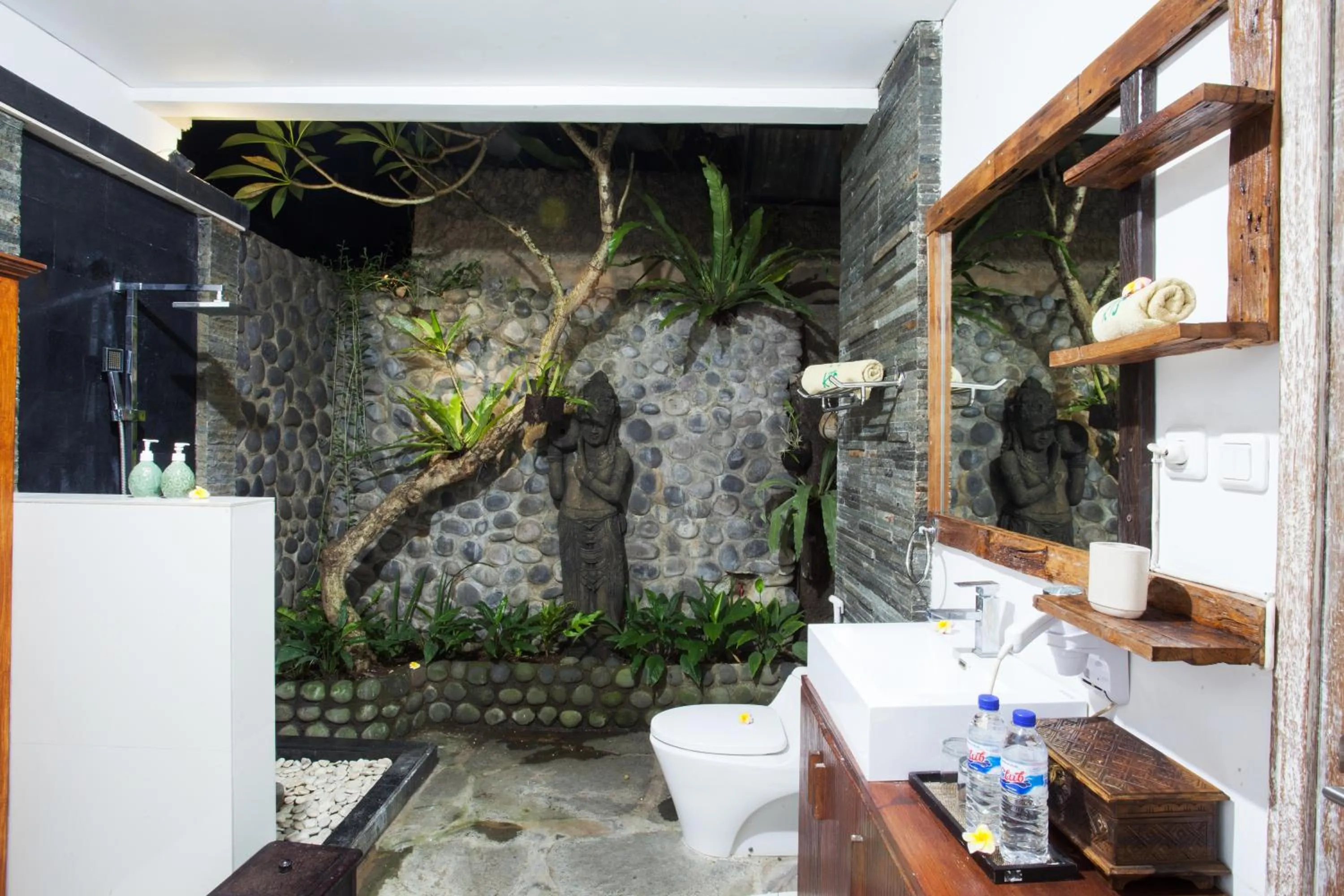 Shower in KTS Balinese Villas