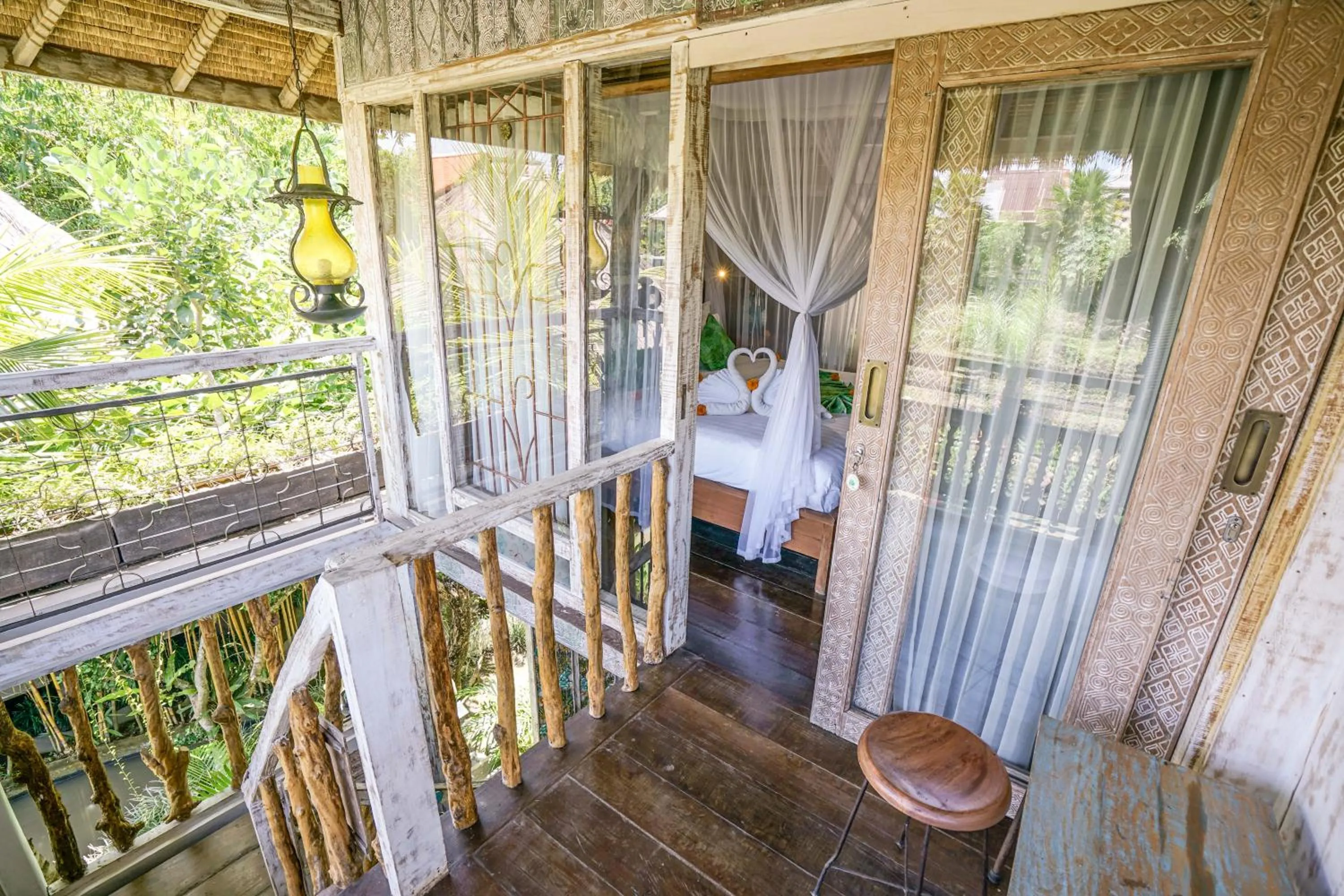 Shower in KTS Balinese Villas