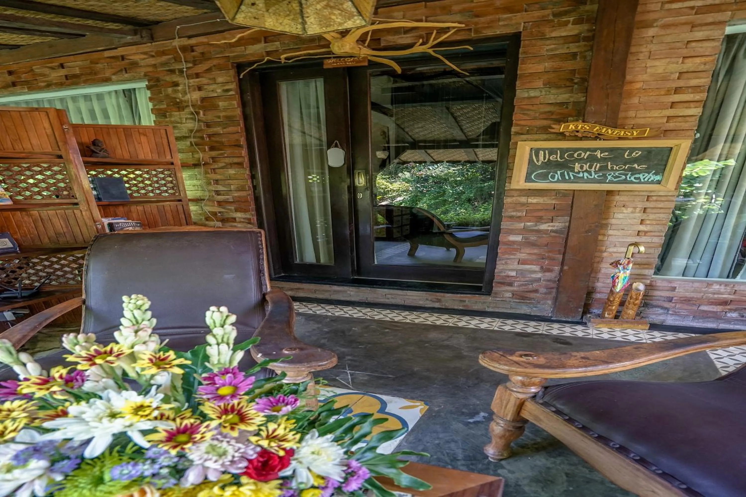 Patio in KTS Balinese Villas