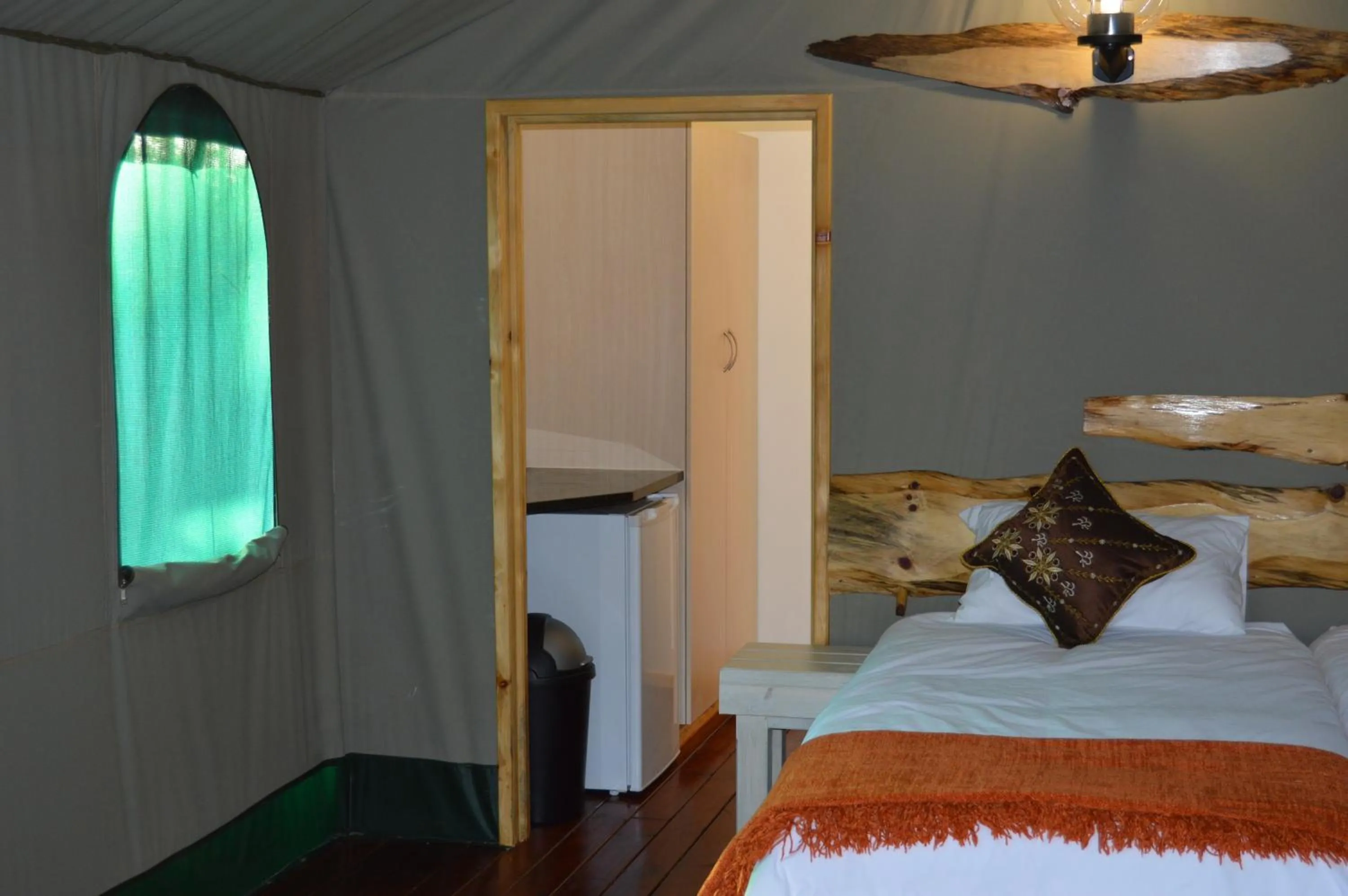 Photo of the whole room, Bed in Luxury Tented Village @ Urban Glamping