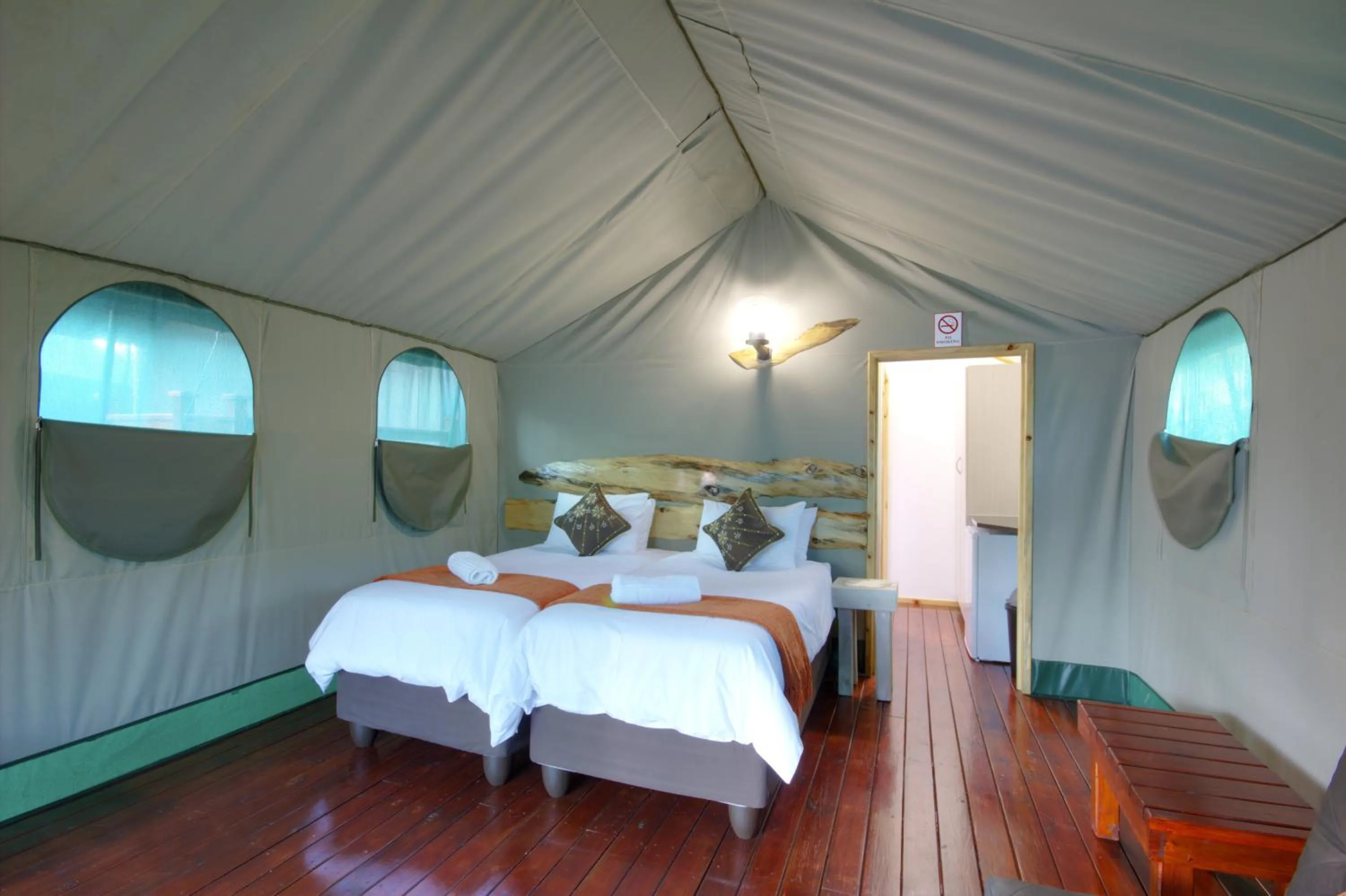 Photo of the whole room, Bed in Luxury Tented Village @ Urban Glamping