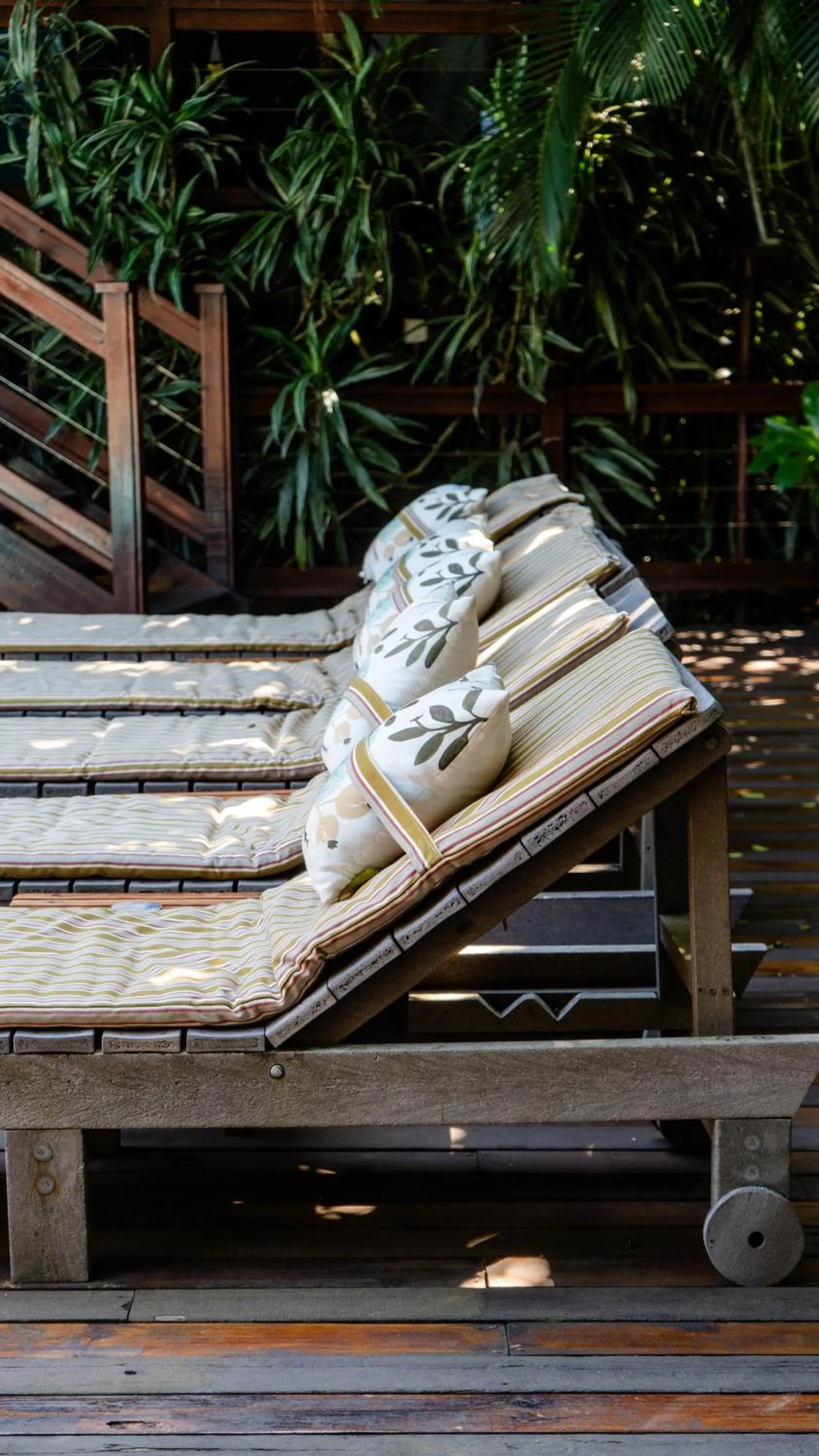 Swimming pool in Luxury Tented Village @ Urban Glamping