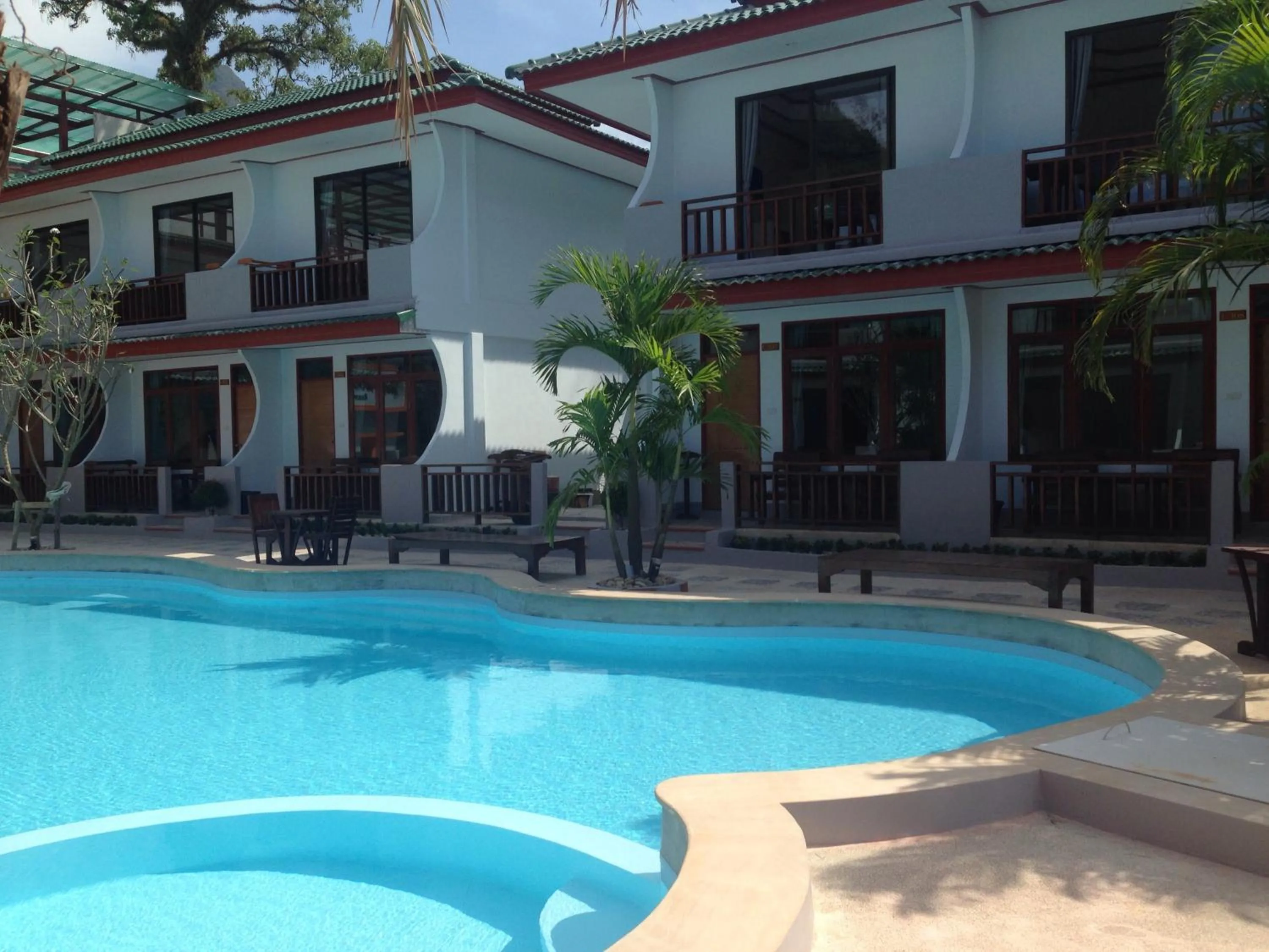 Swimming pool in Bamboo @ Koh Chang