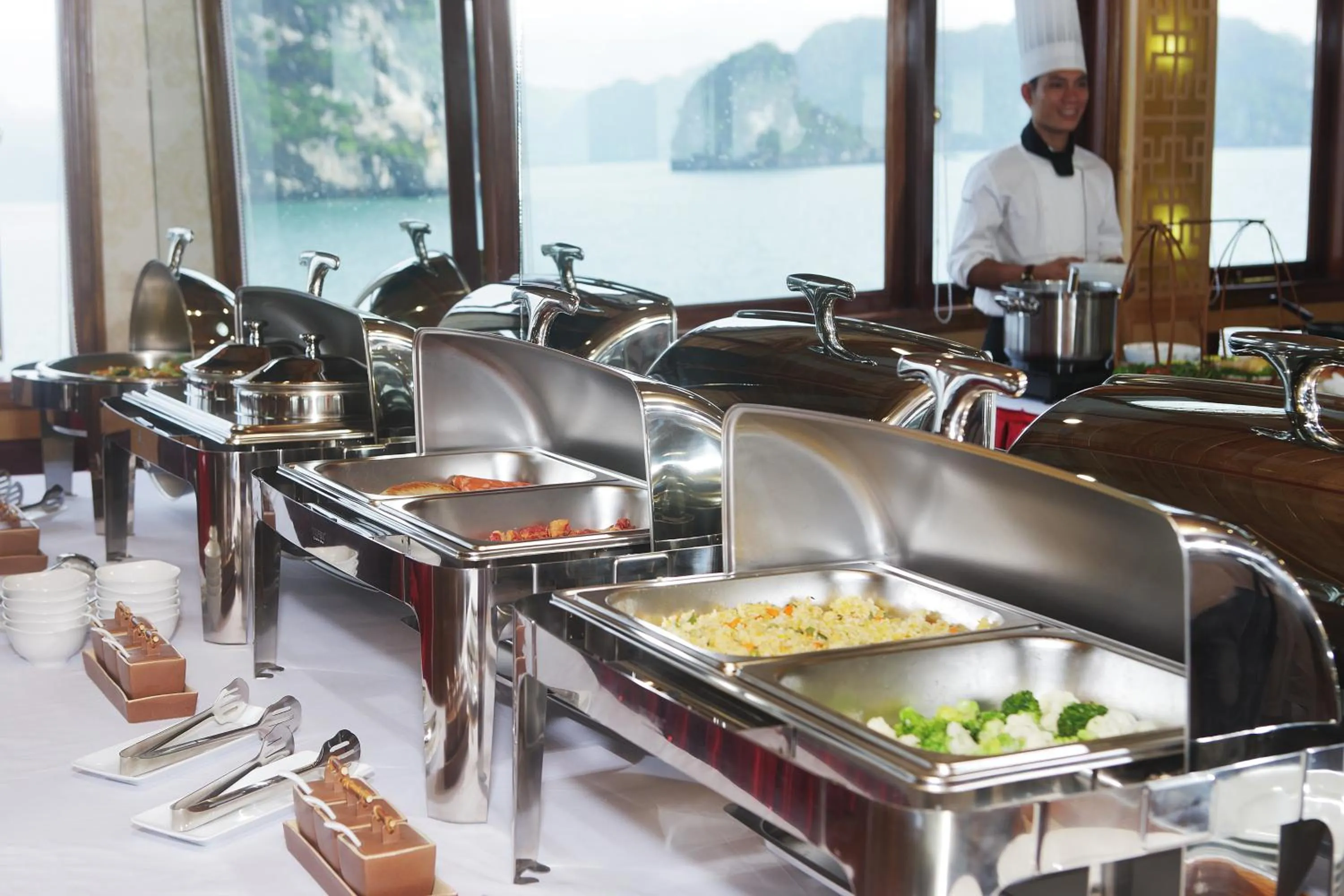 Food in La Regina Royal Cruise