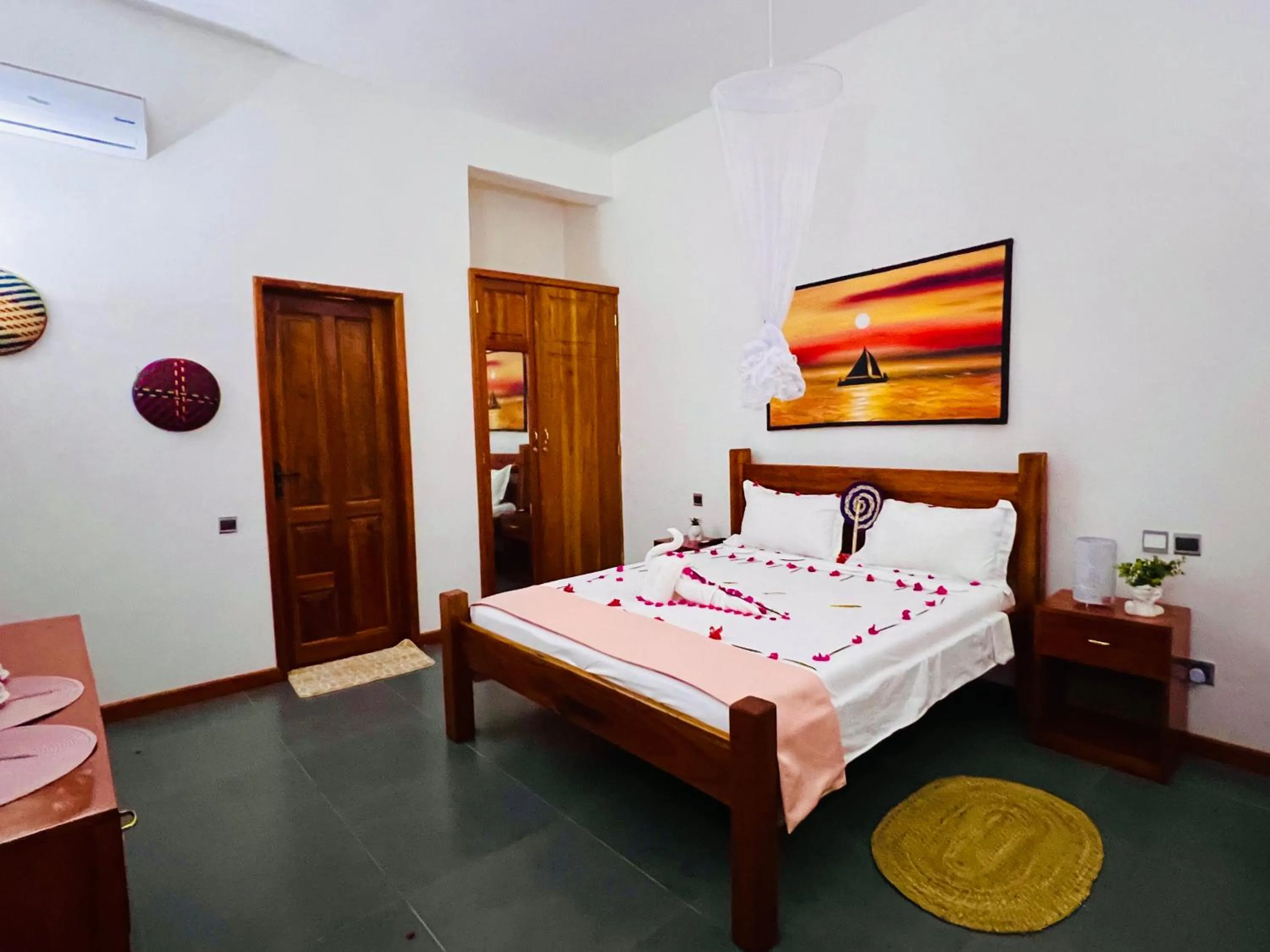 Bed in Tropical Nungwi