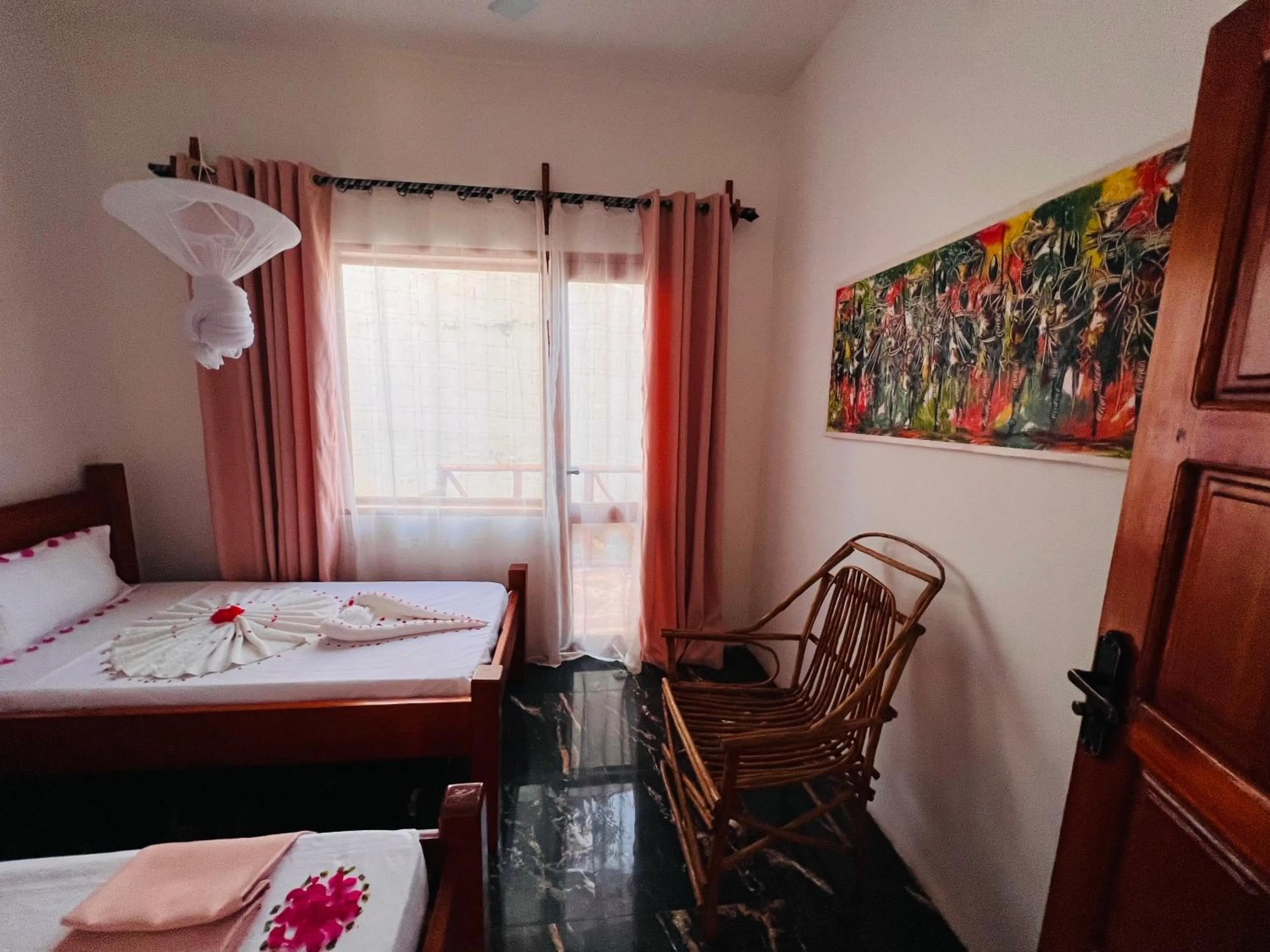 Bed in Tropical Nungwi