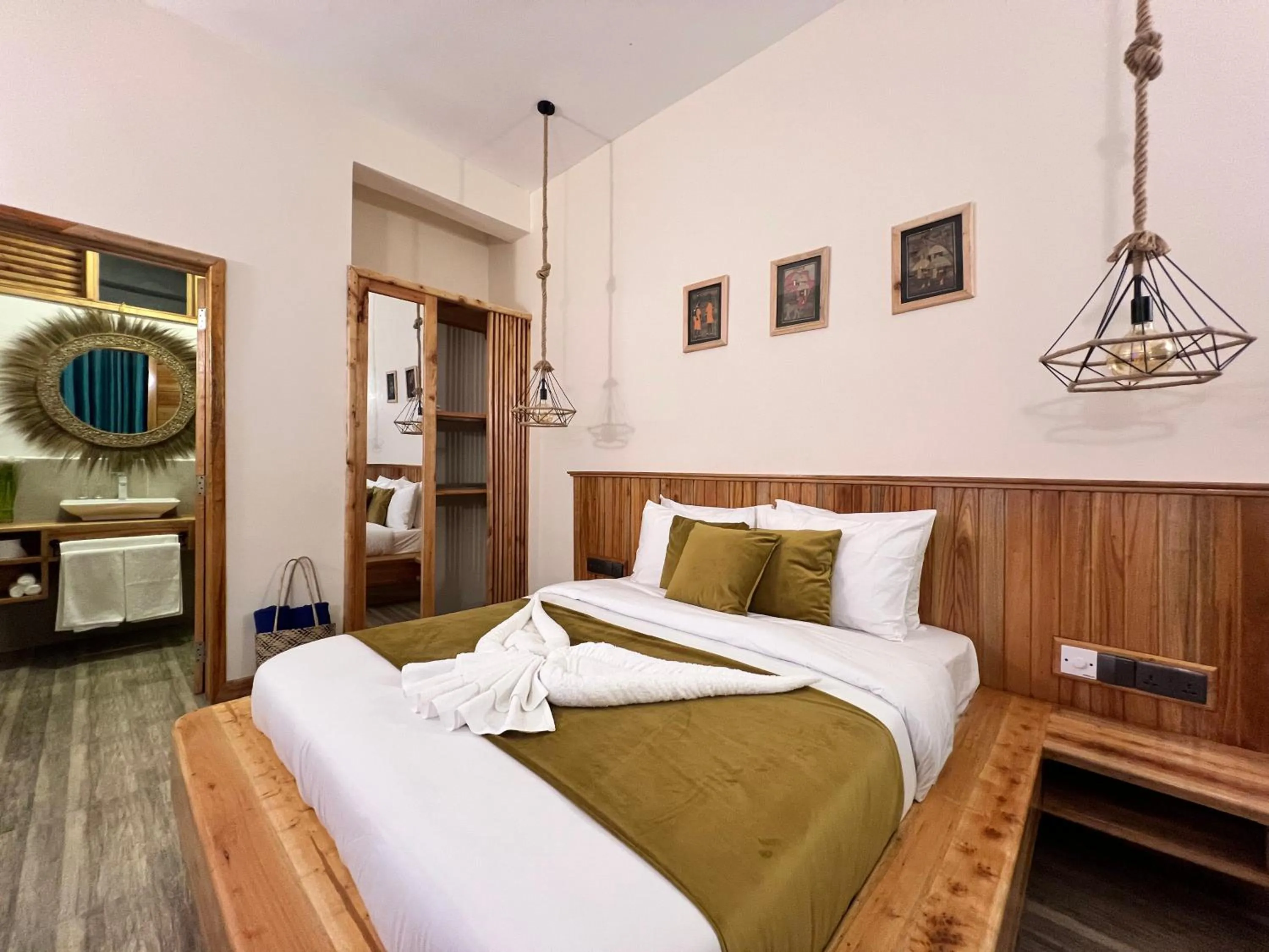 Bed in Tropical Nungwi