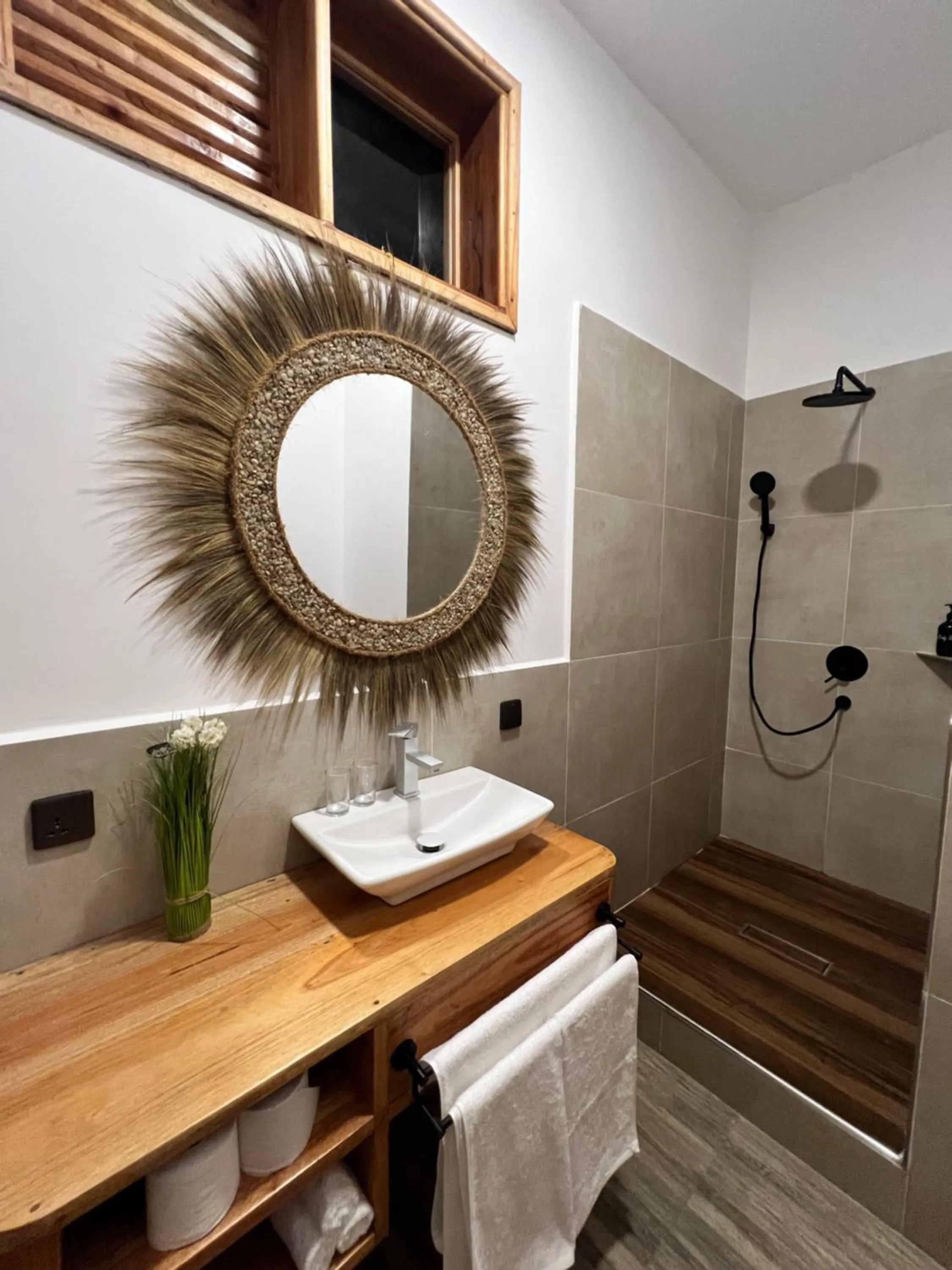 Shower in Tropical Nungwi