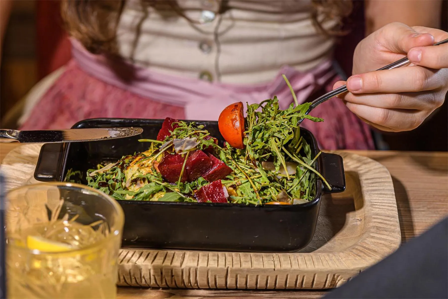 Restaurant/places to eat in B&B Berglift direkt an der Talstation