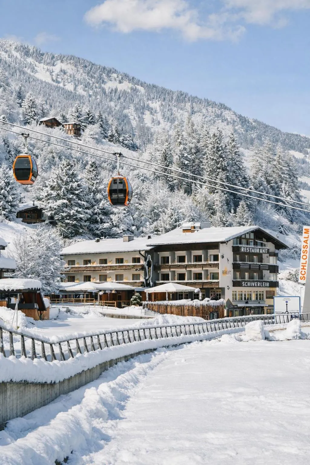 Property building in B&B Berglift direkt an der Talstation