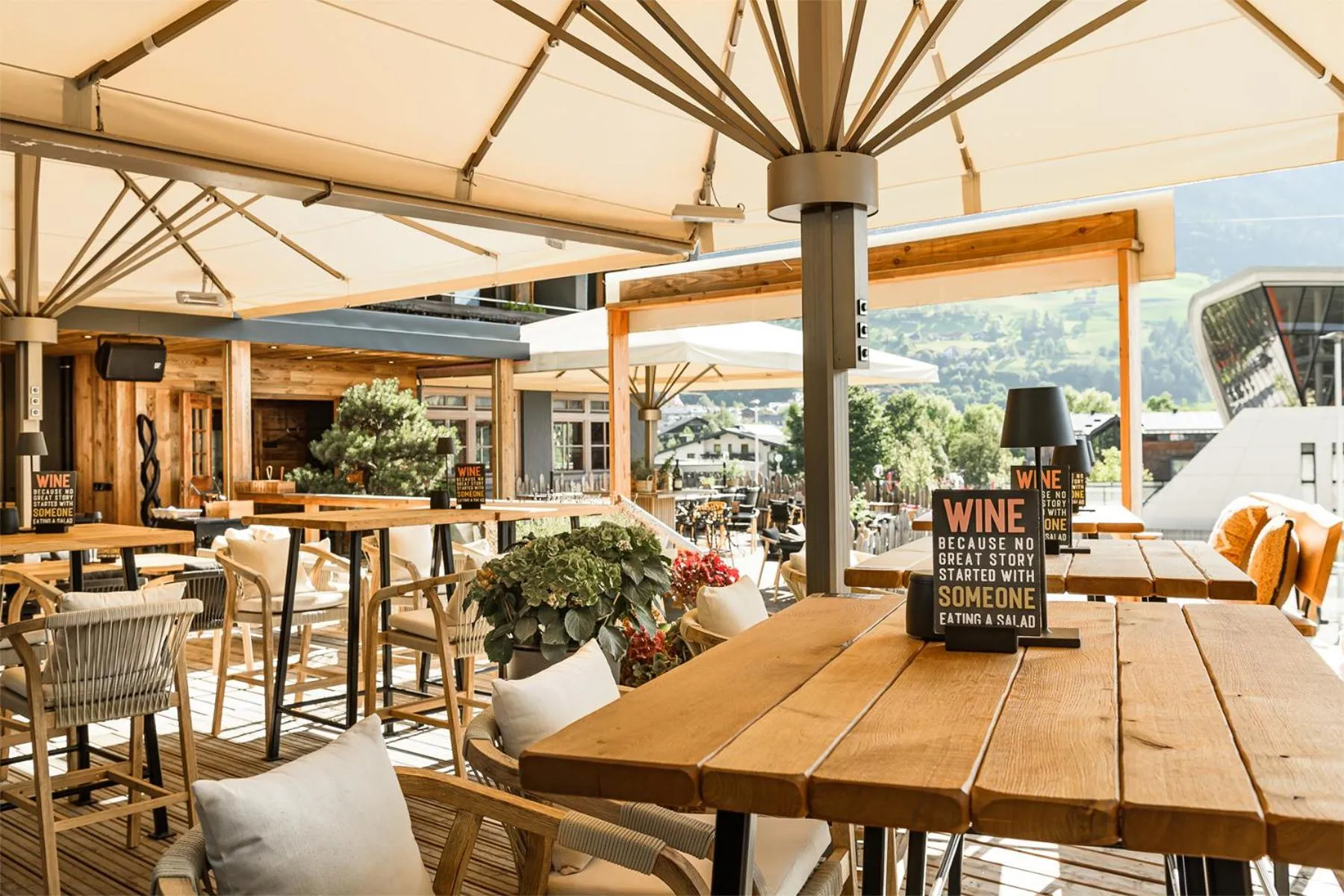 Restaurant/places to eat in B&B Berglift direkt an der Talstation