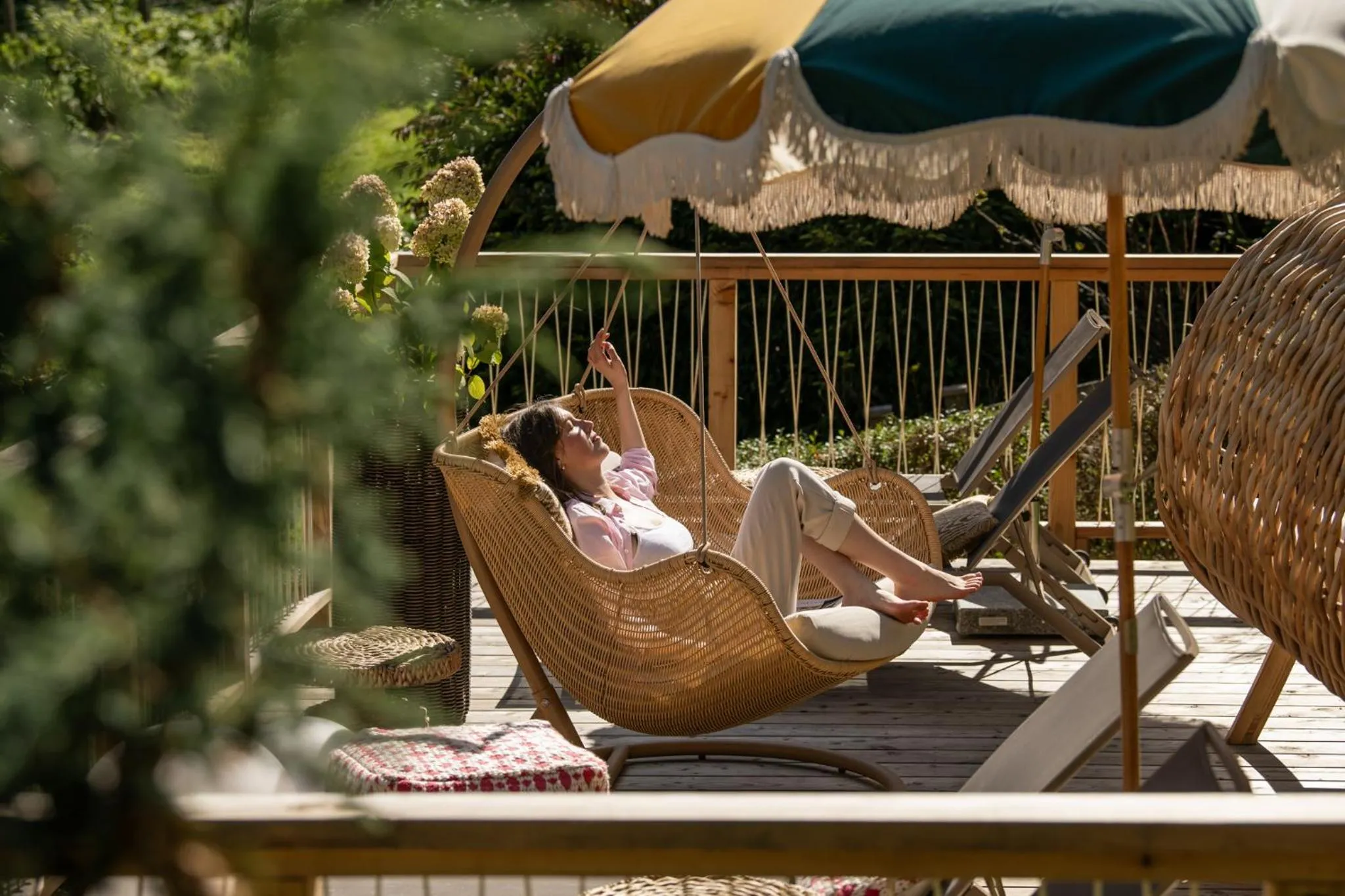 Garden in B&B Berglift direkt an der Talstation