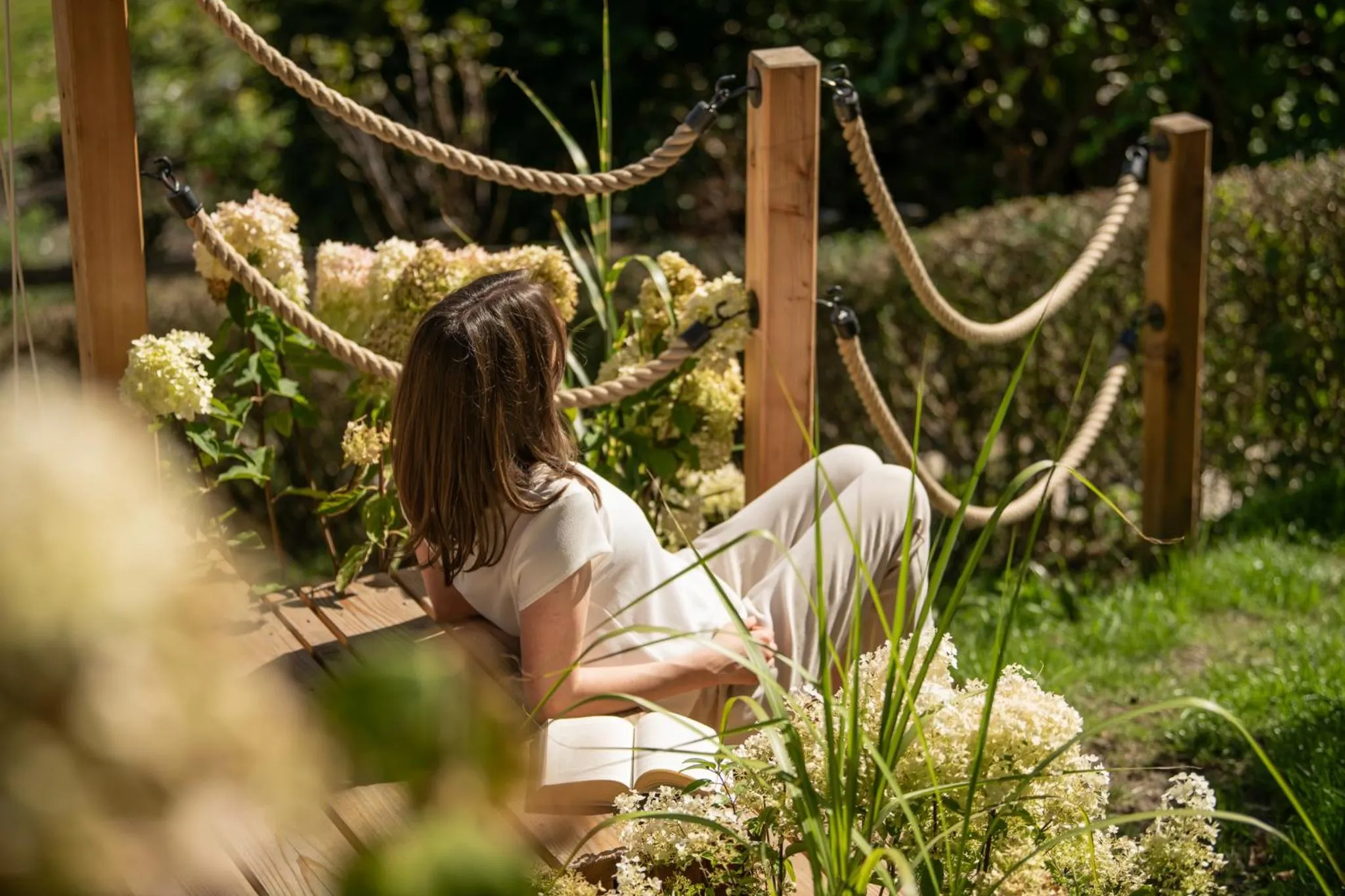 Garden in B&B Berglift direkt an der Talstation