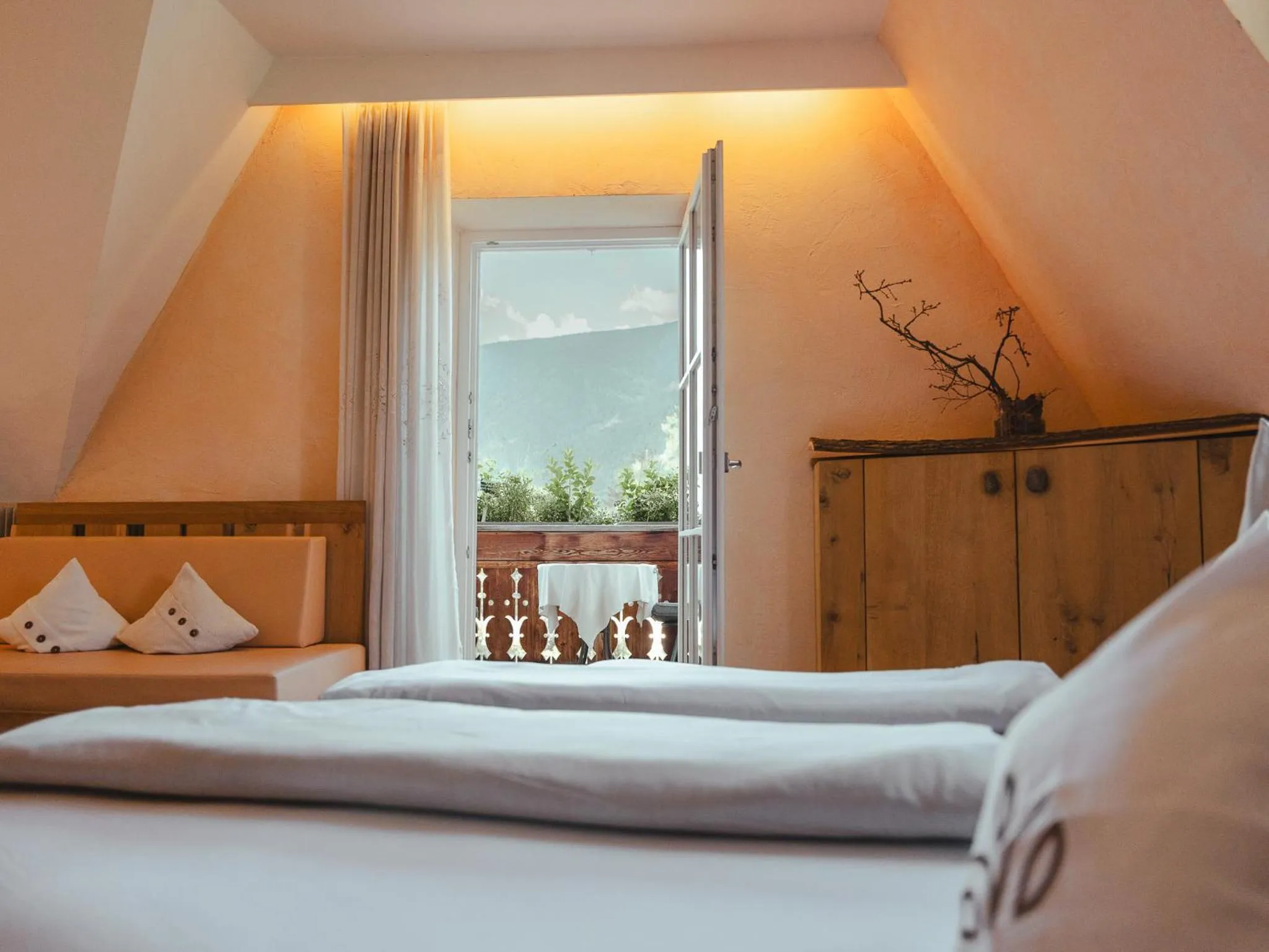 Bed in Hotel Villa Freiheim