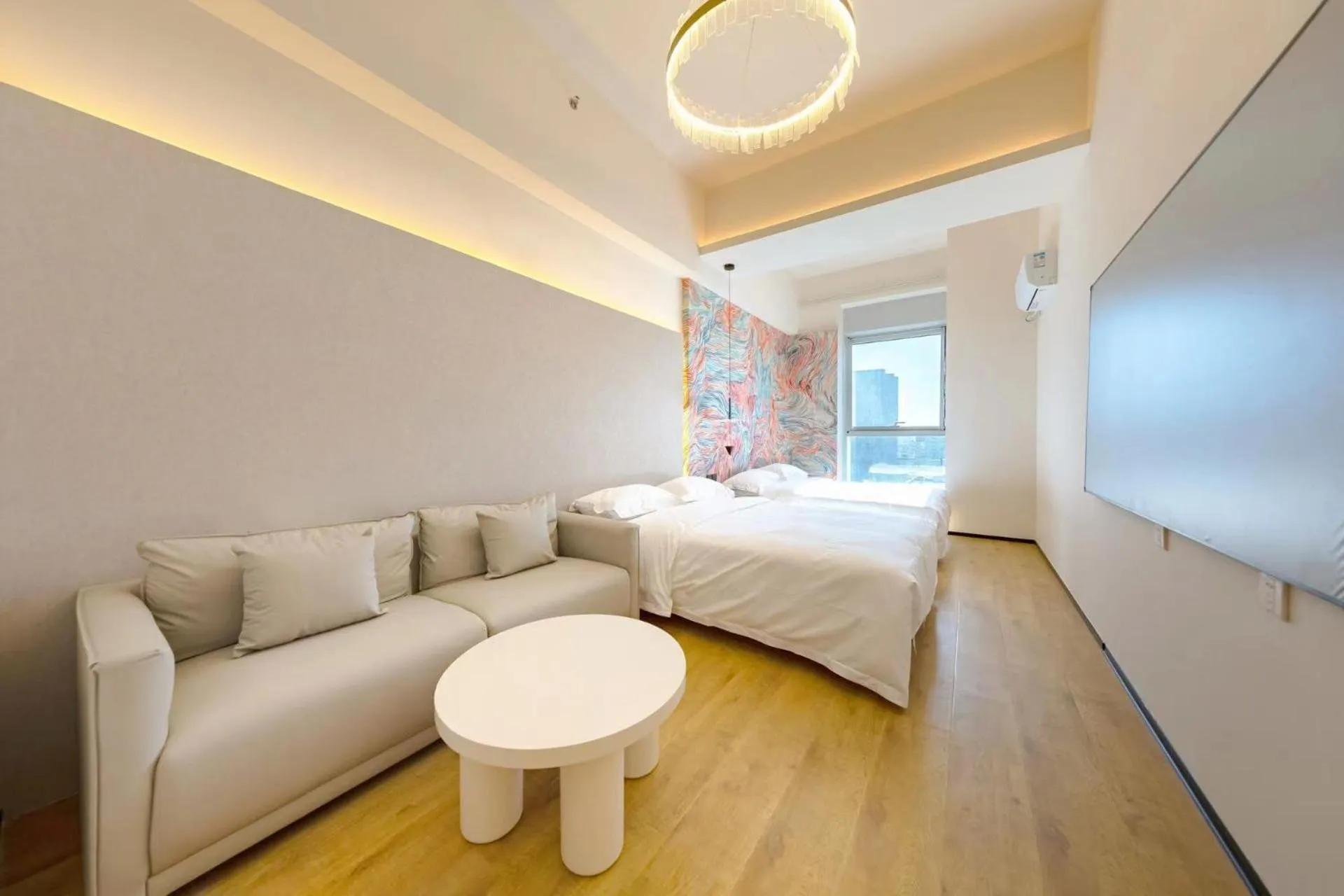 Bed in Dream Inn Hotel Beijing