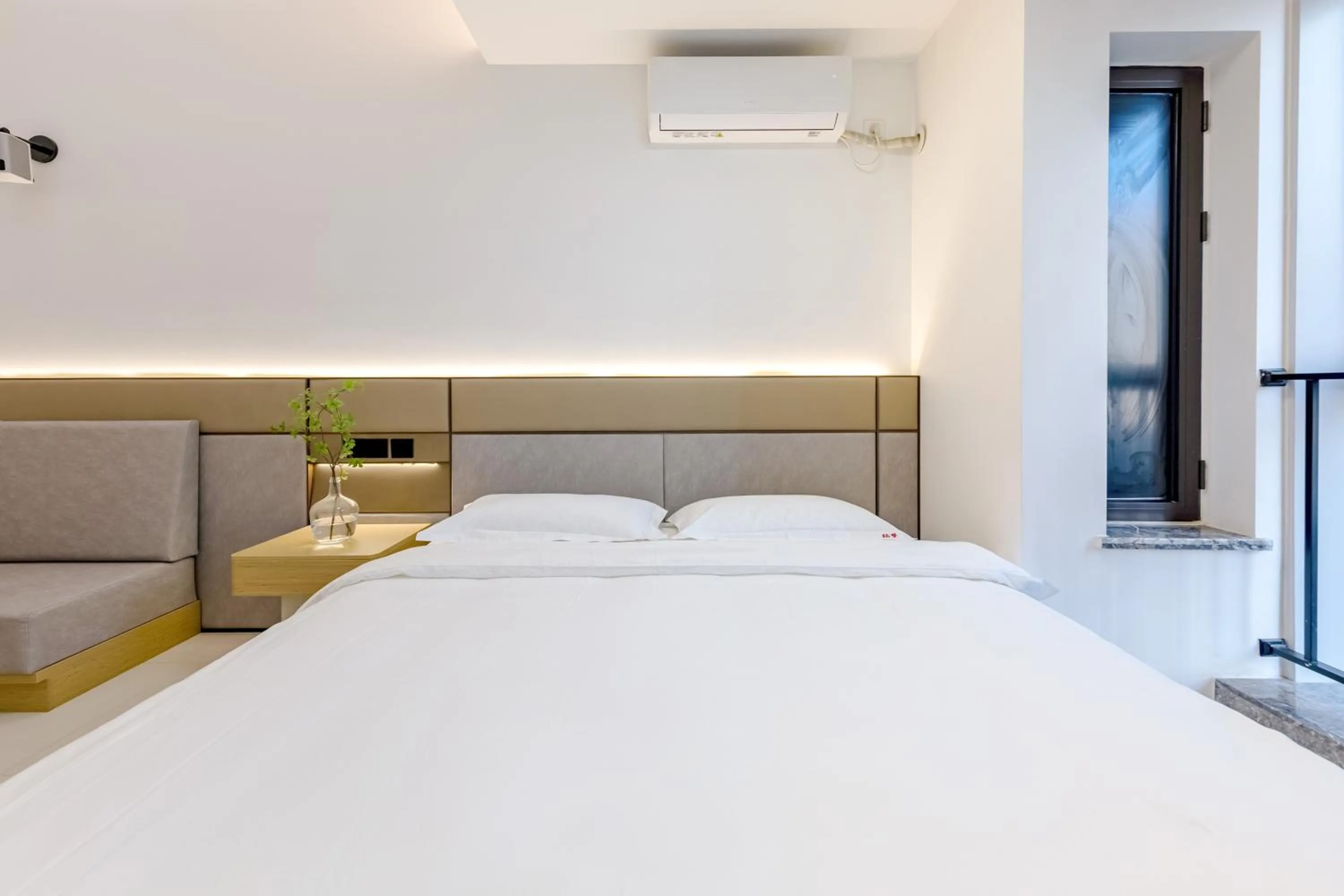 Bed in Dream Inn Hotel Beijing