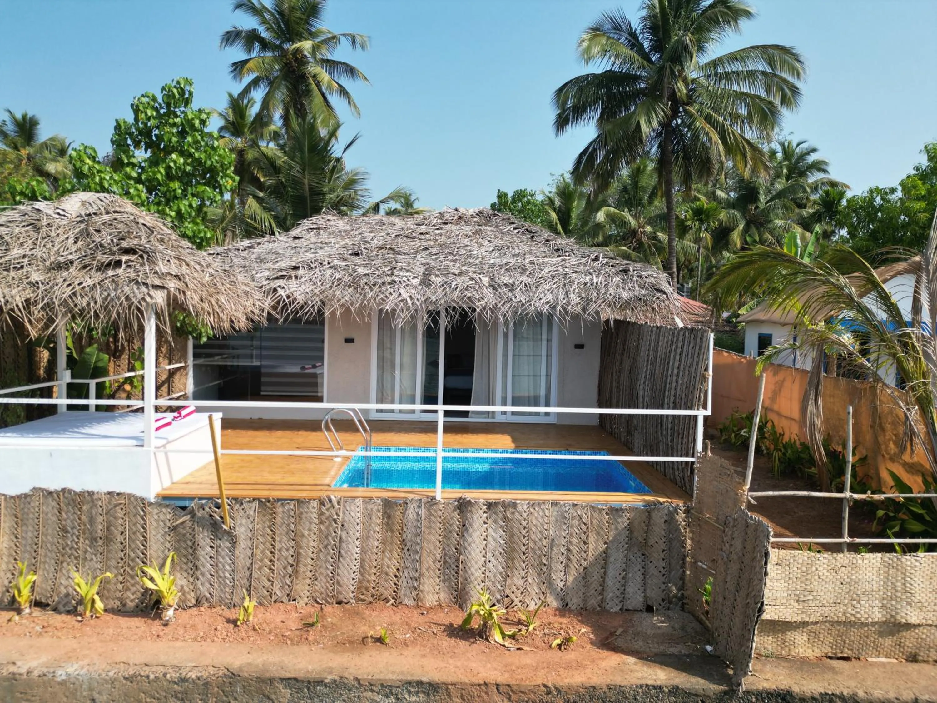 Patio in Destiny Goa Beach Resort