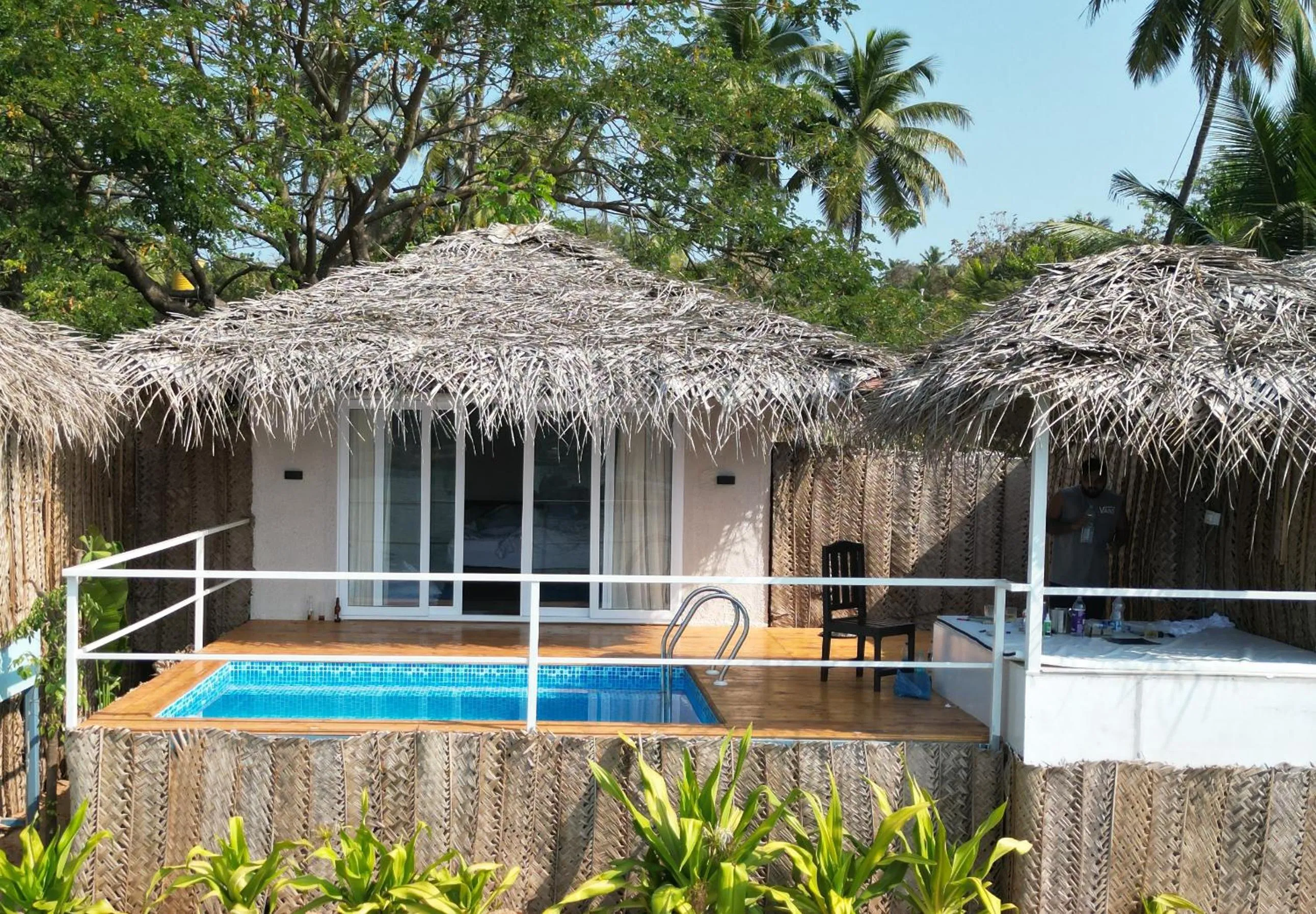 Patio in Destiny Goa Beach Resort