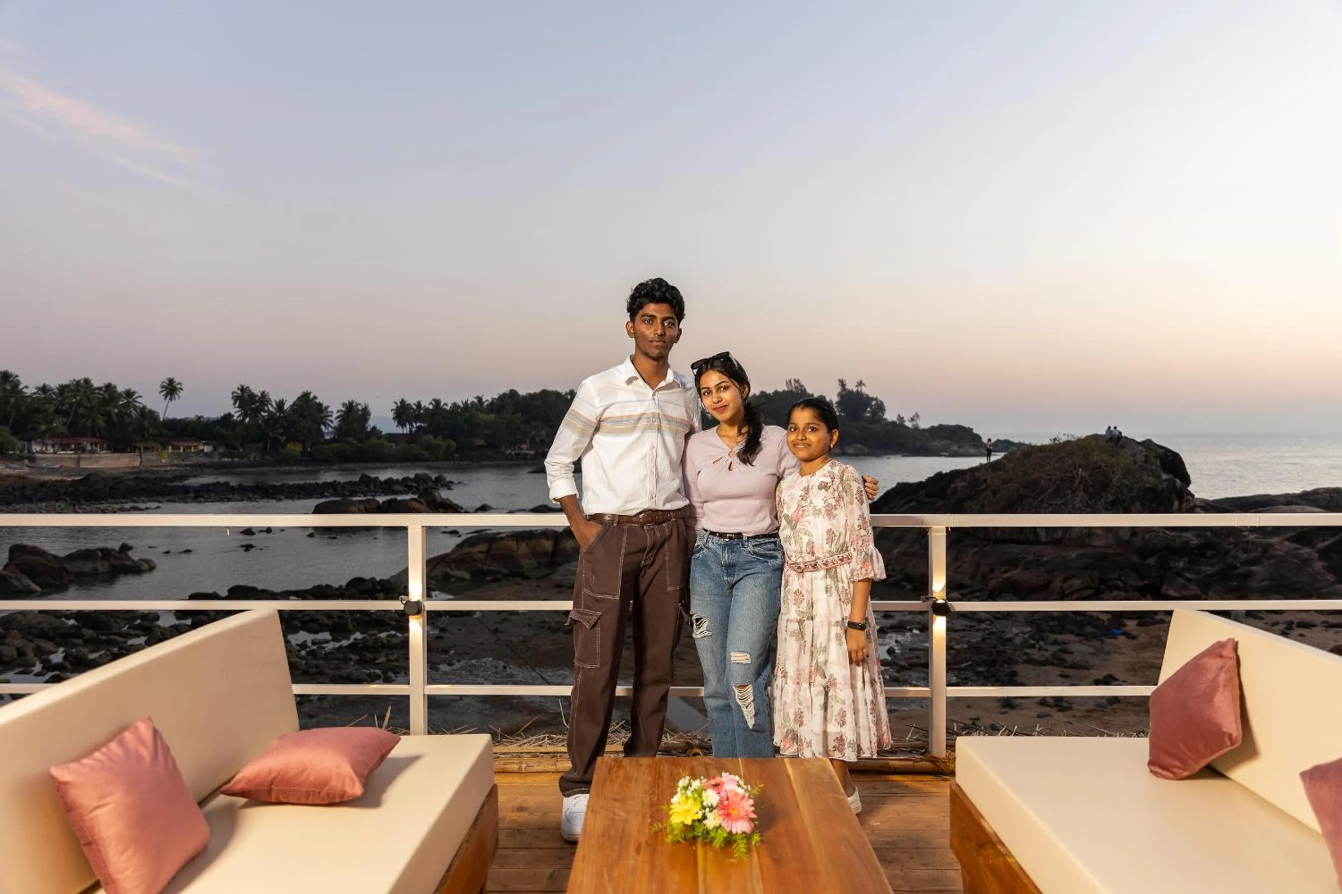 People in Destiny Goa Beach Resort