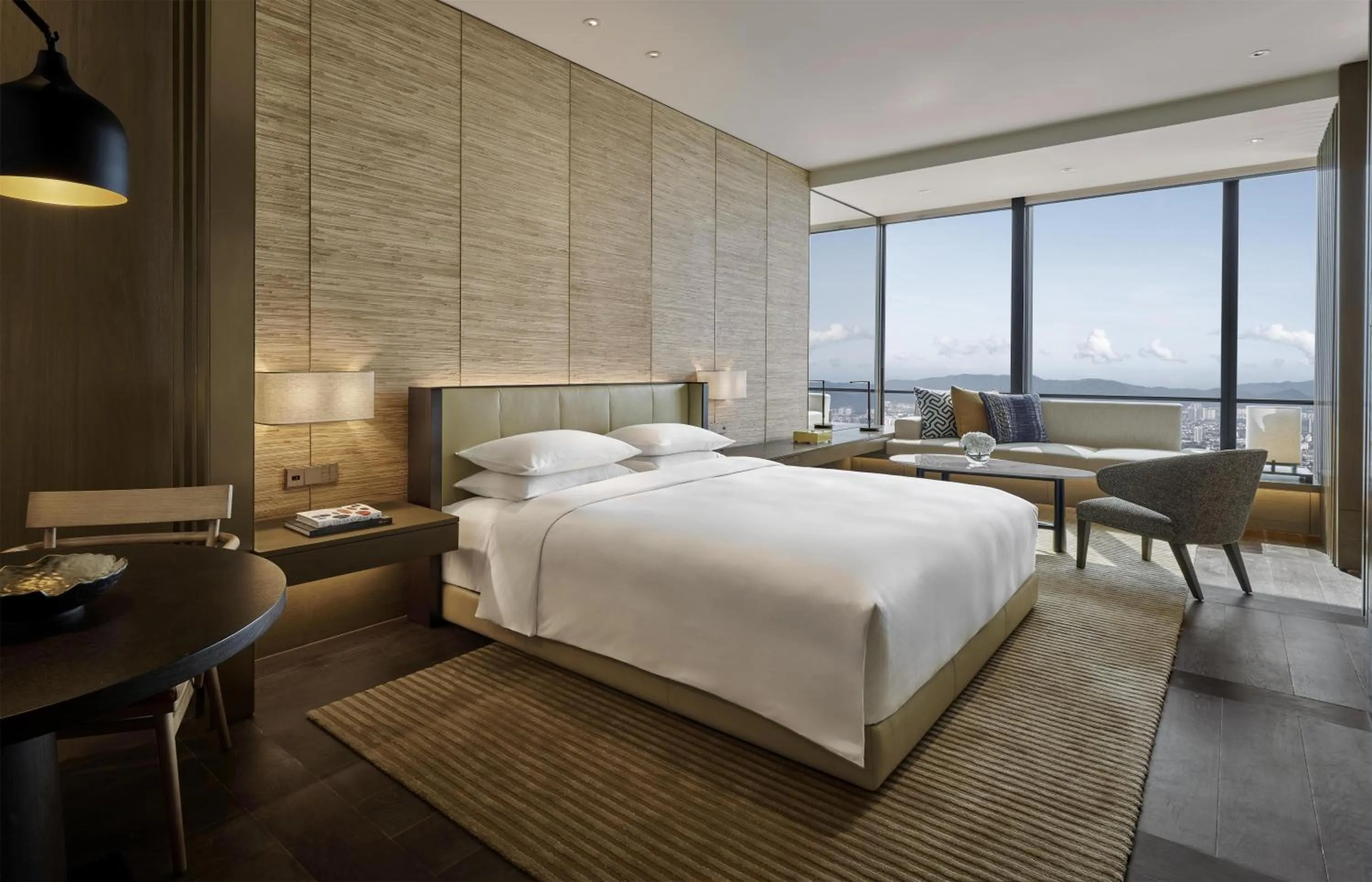 Bed in Park Hyatt Kuala Lumpur