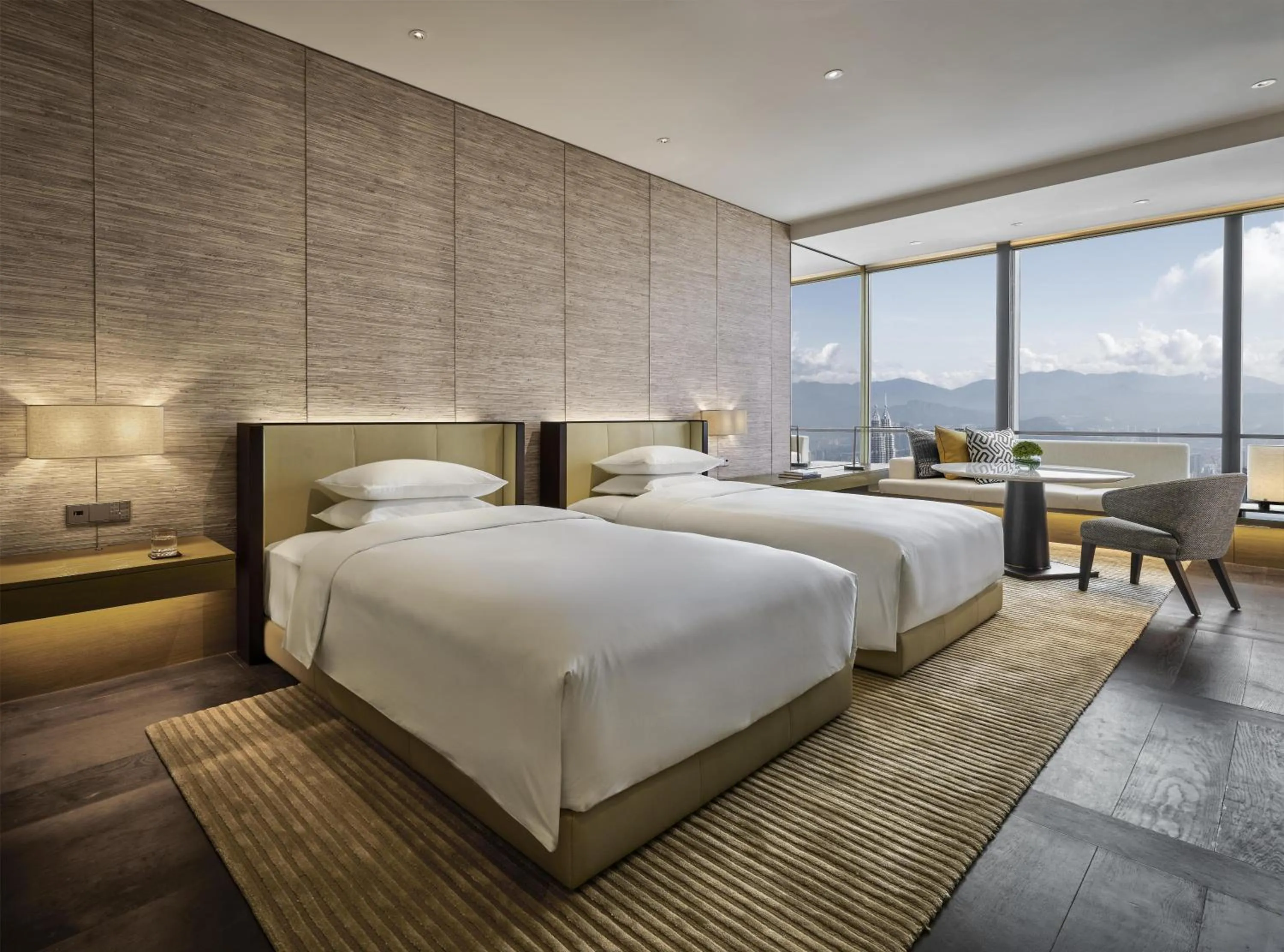 Bed in Park Hyatt Kuala Lumpur