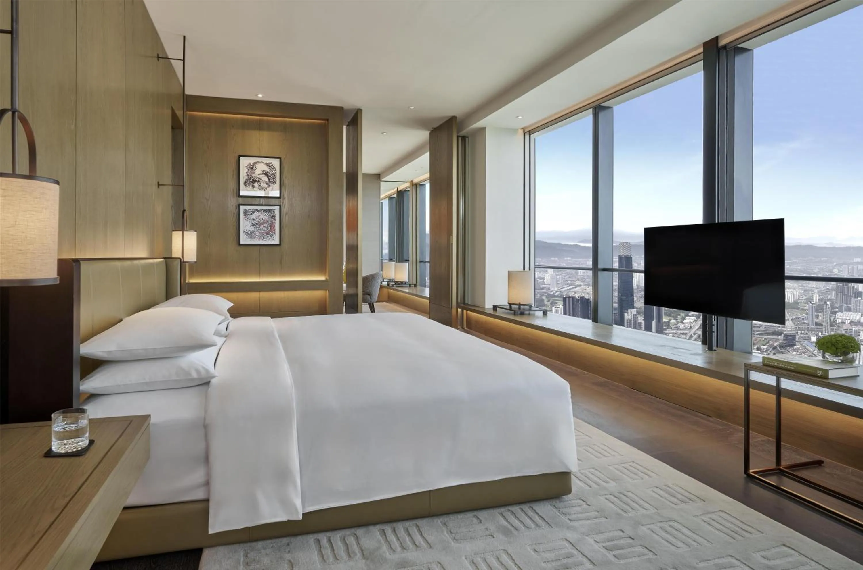TV and multimedia, Bed in Park Hyatt Kuala Lumpur