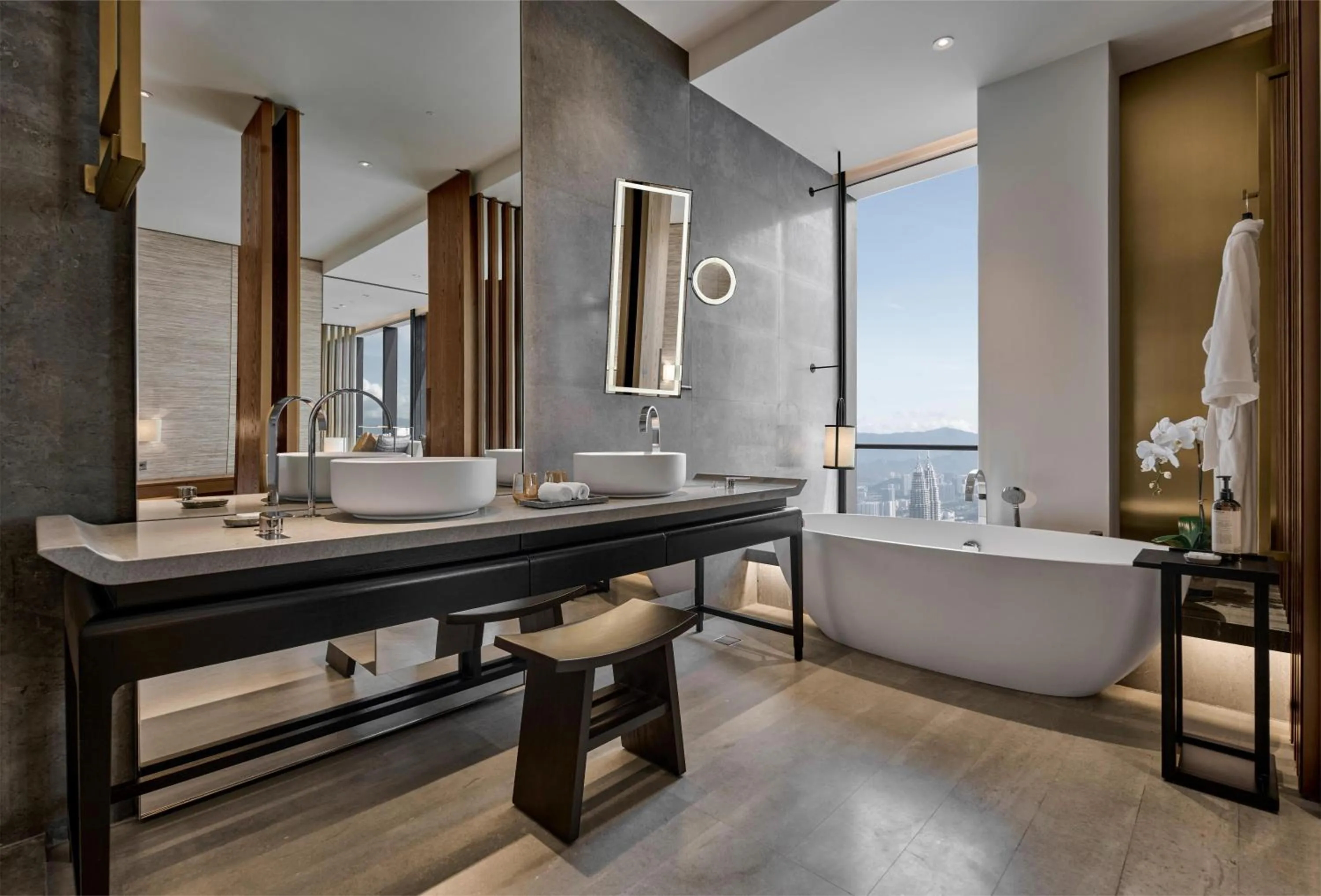 Bathroom in Park Hyatt Kuala Lumpur