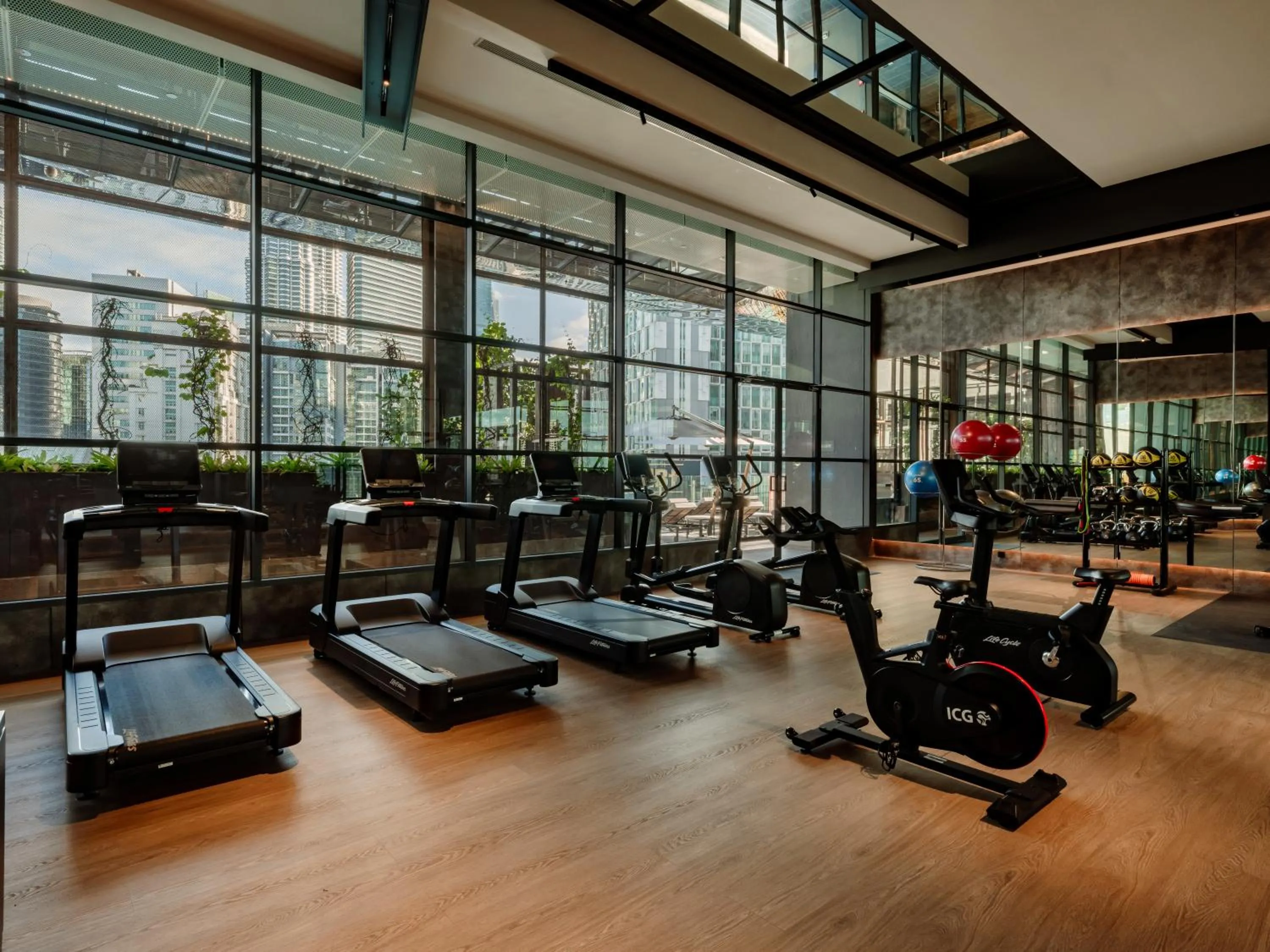 Fitness centre/facilities in Hyatt Centric City Centre Kuala Lumpur
