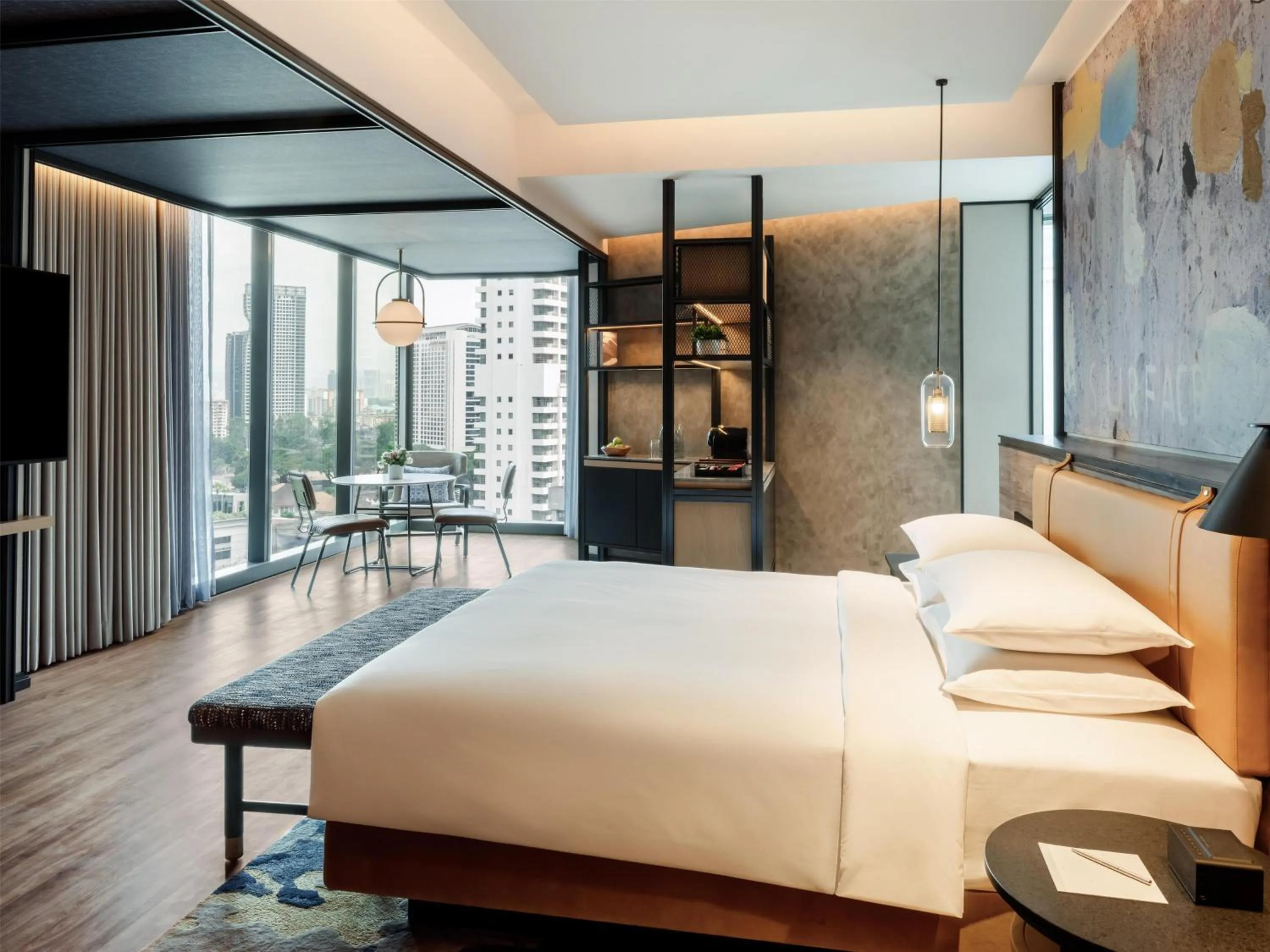 Bedroom, Bed in Hyatt Centric City Centre Kuala Lumpur