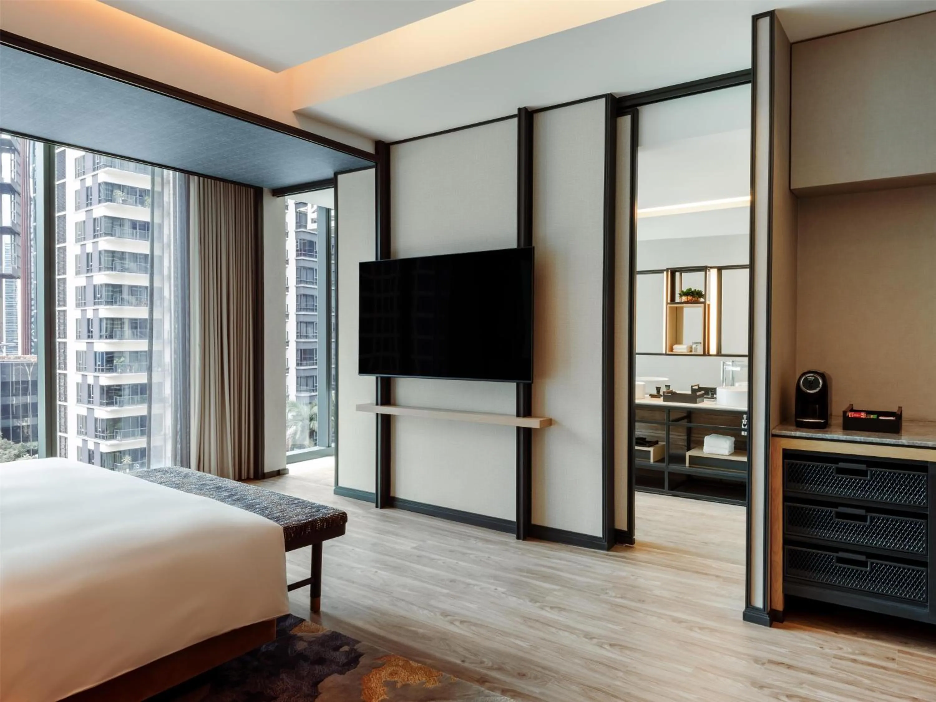 Bedroom, Bed in Hyatt Centric City Centre Kuala Lumpur