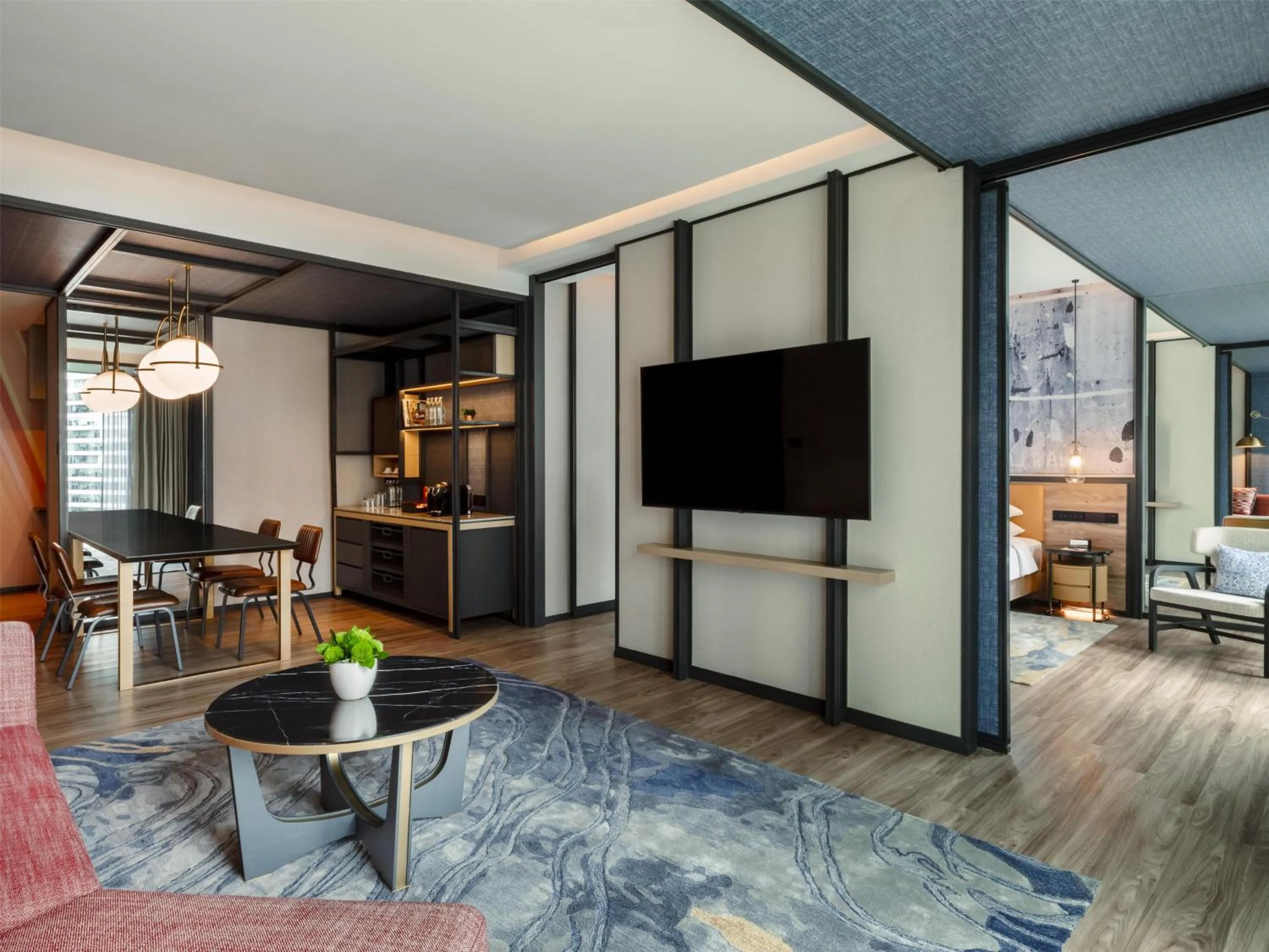 Photo of the whole room in Hyatt Centric City Centre Kuala Lumpur