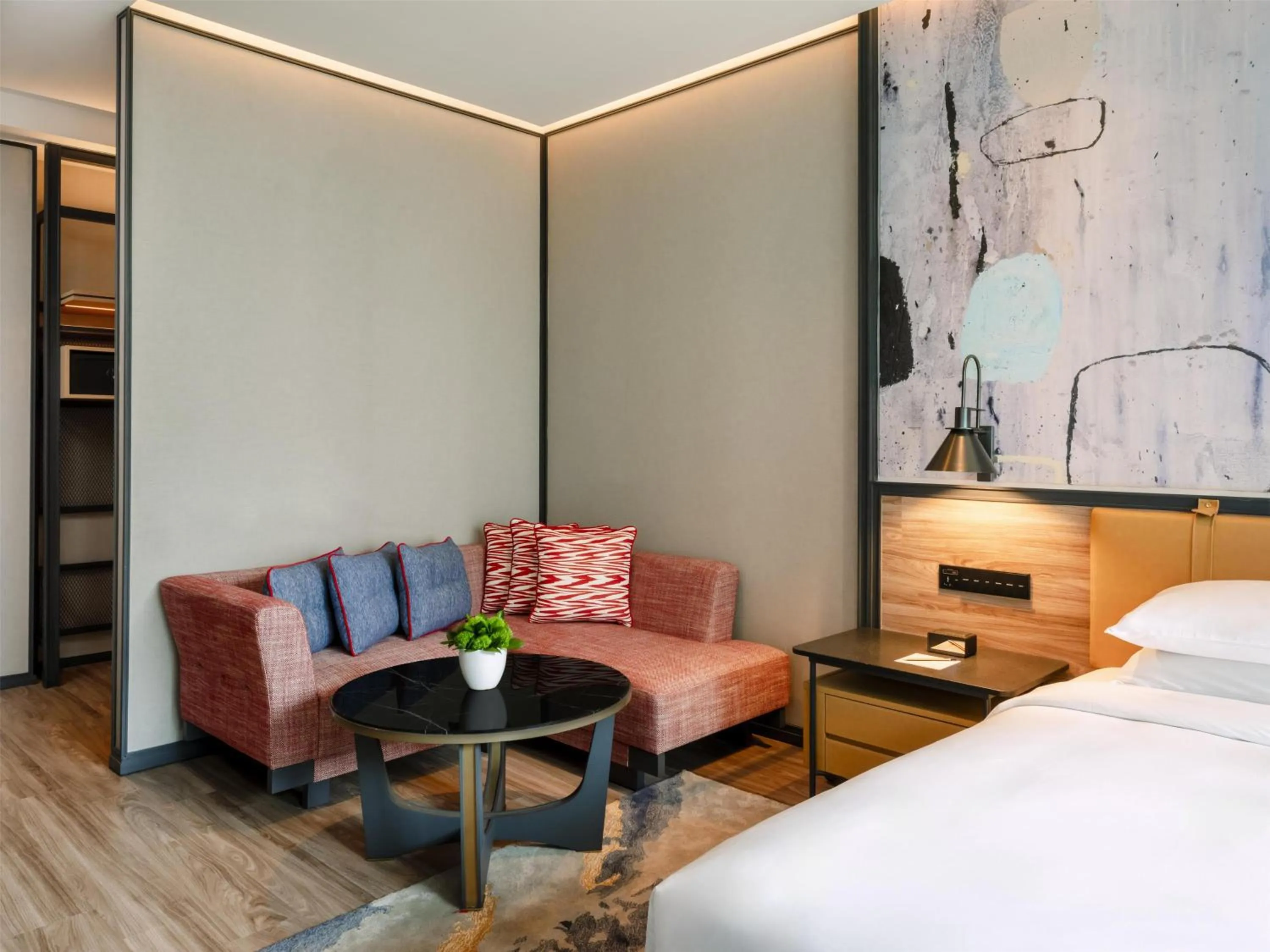 Bedroom, Bed in Hyatt Centric City Centre Kuala Lumpur
