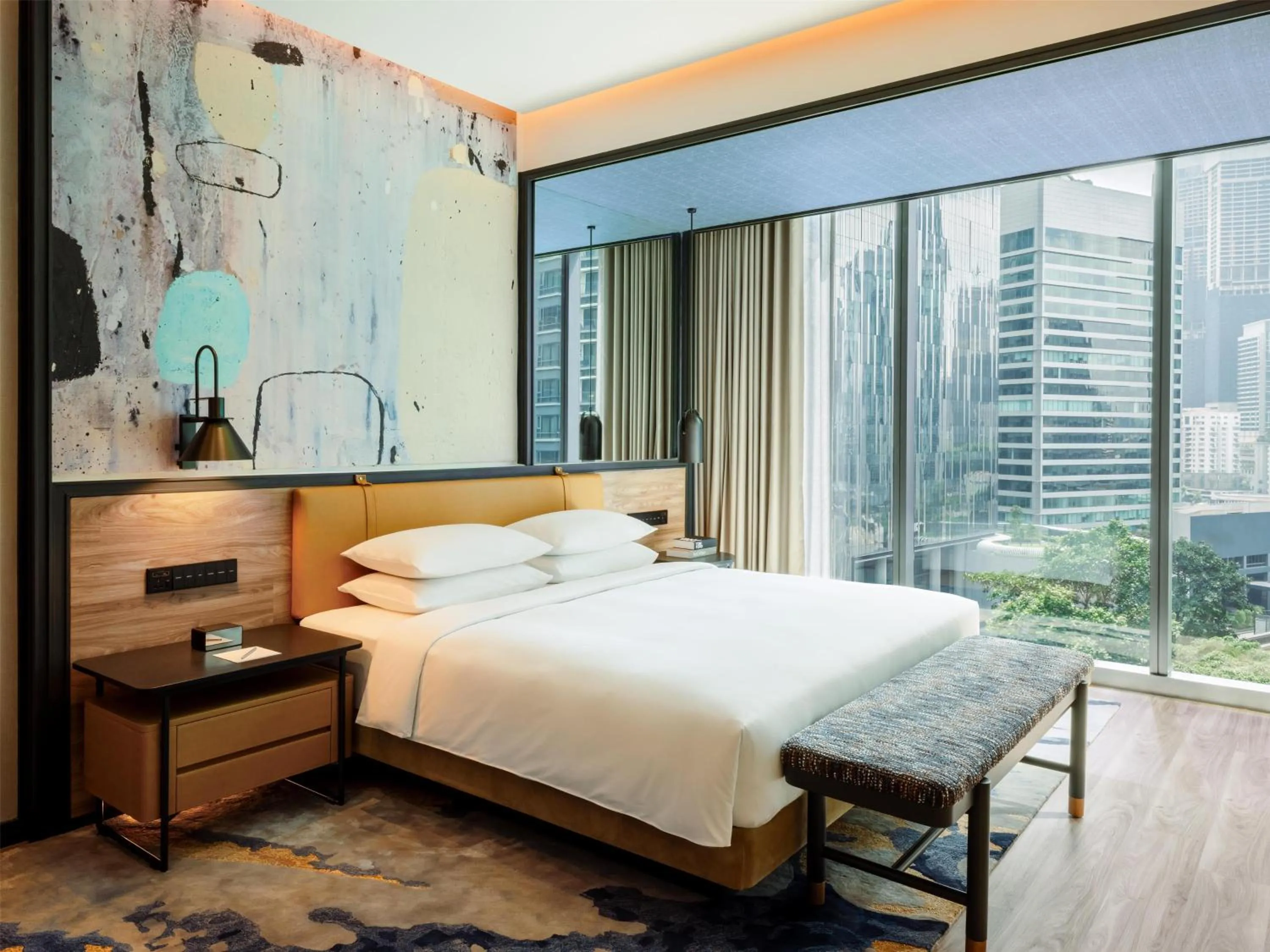 Bedroom, Bed in Hyatt Centric City Centre Kuala Lumpur