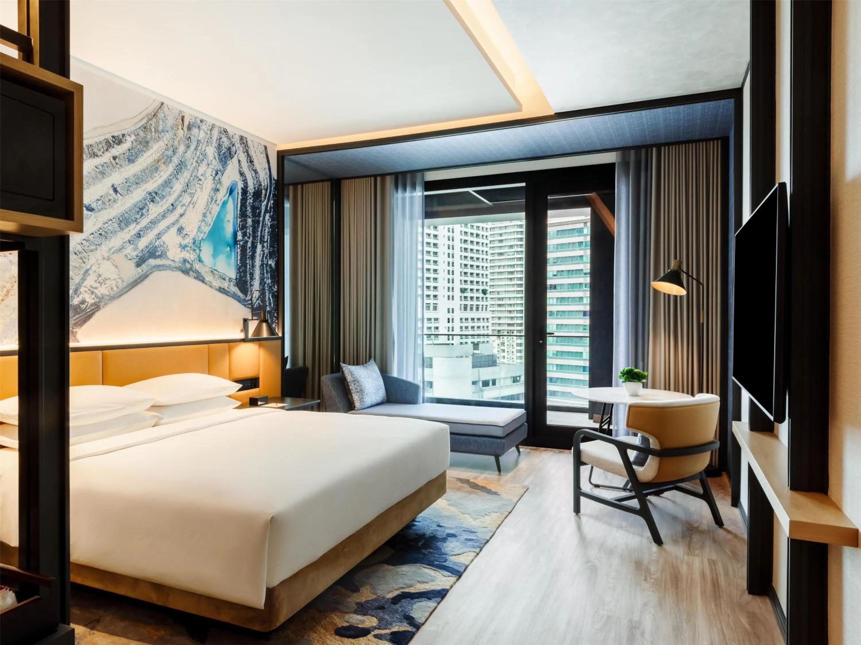 Bedroom, Bed in Hyatt Centric City Centre Kuala Lumpur