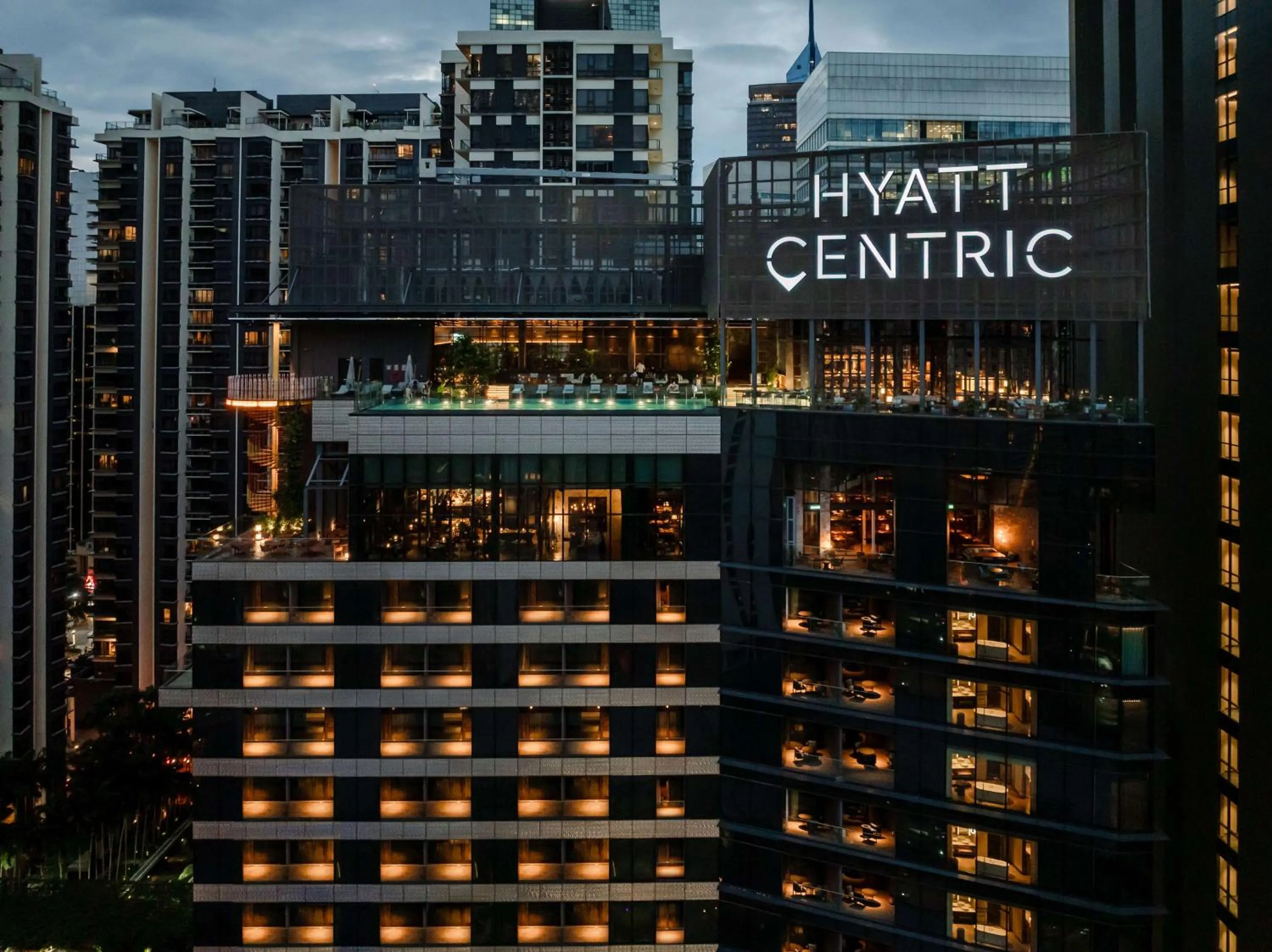 Property building in Hyatt Centric City Centre Kuala Lumpur