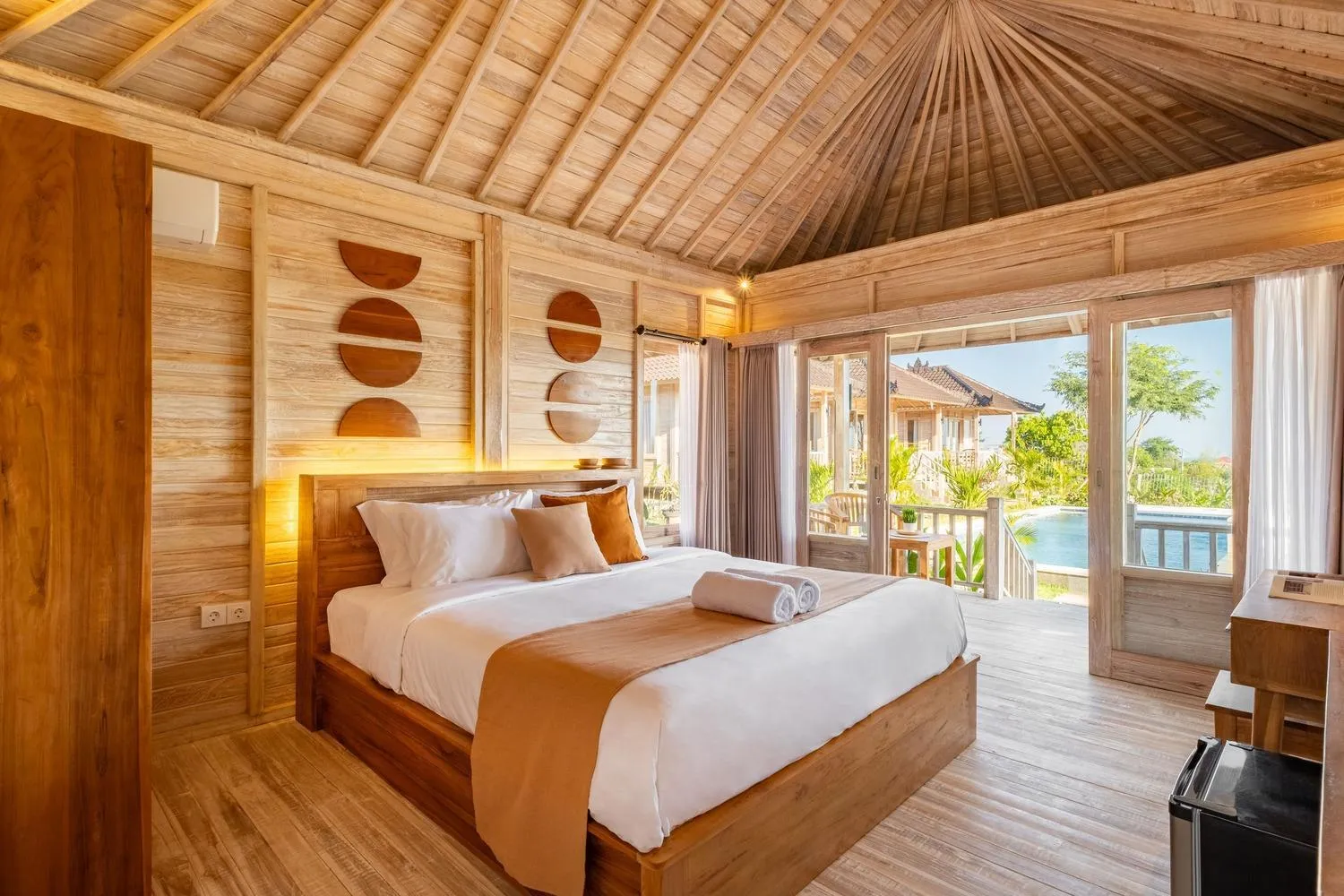 Photo of the whole room, Bed in Cove D Ancak Villa and Bungalow
