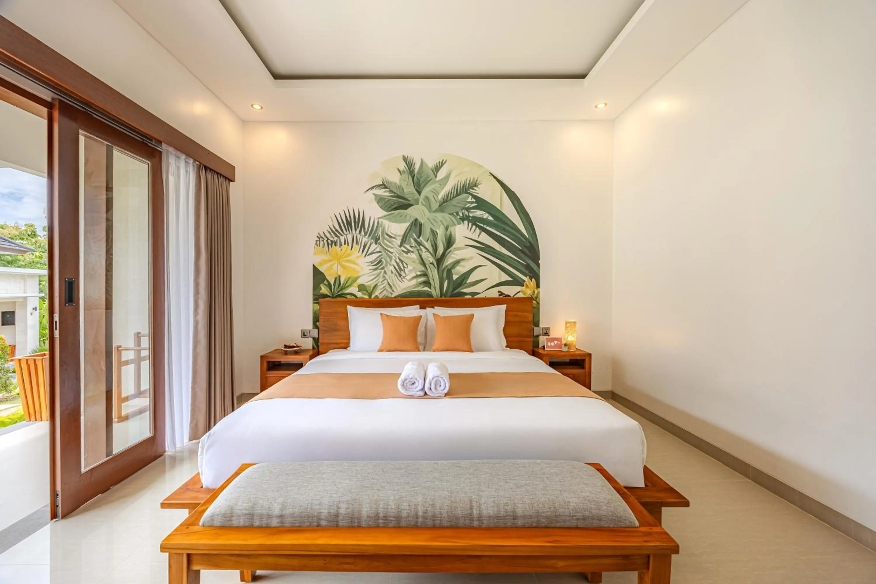 Bed in Cove D Ancak Villa and Bungalow