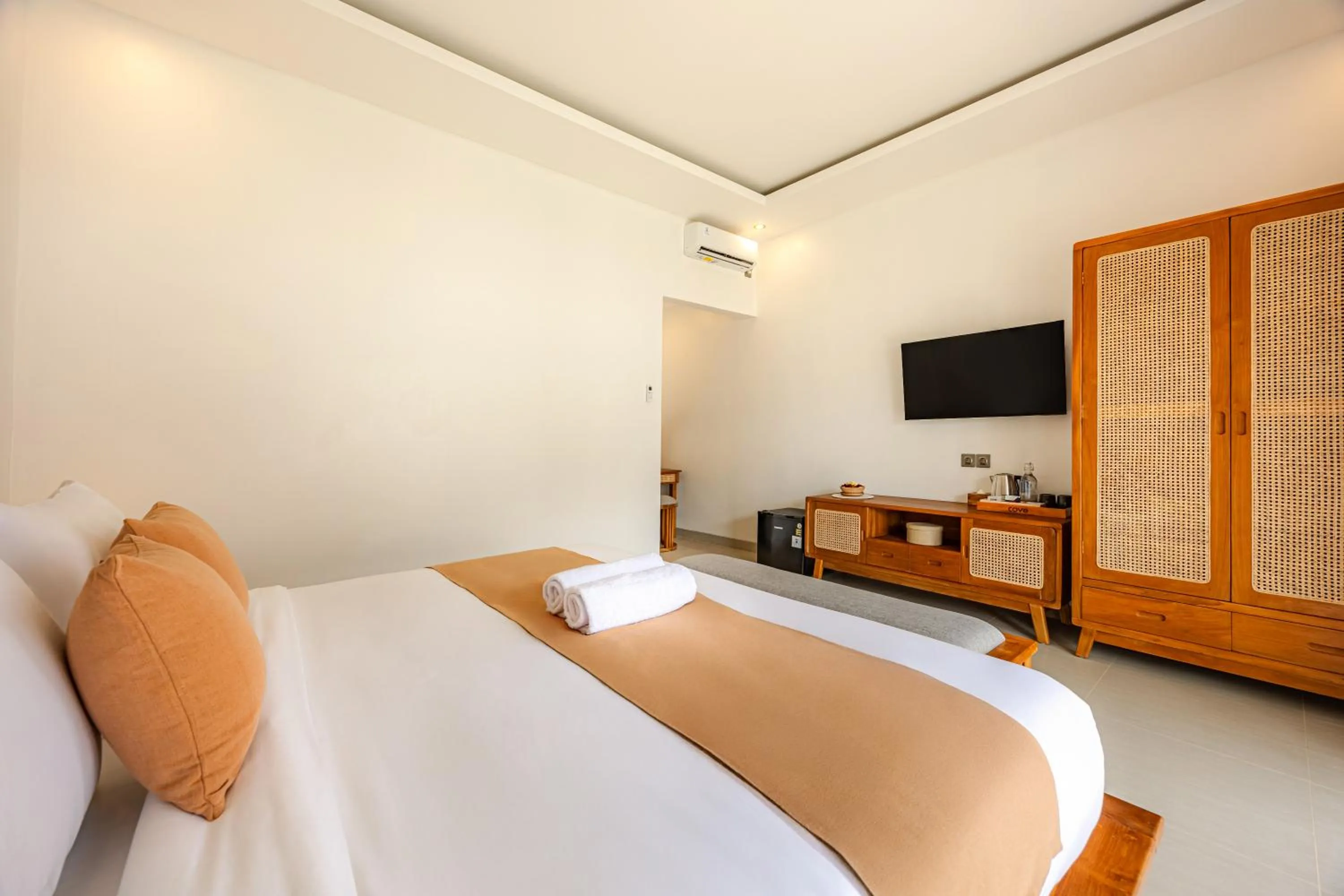 Bed in Cove D Ancak Villa and Bungalow