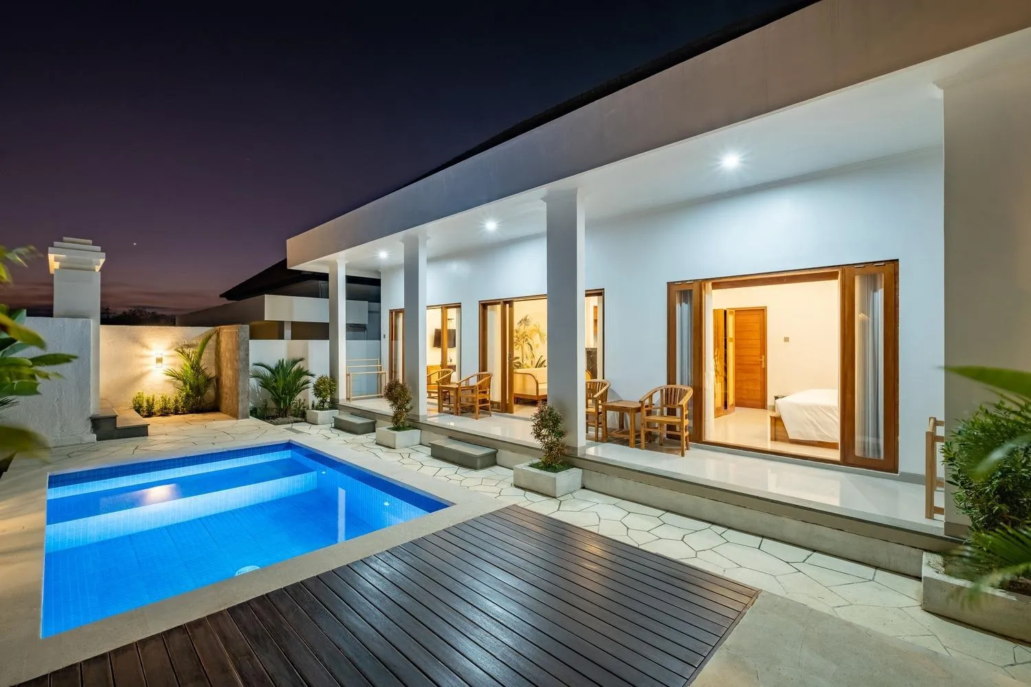 Swimming pool in Cove D Ancak Villa and Bungalow