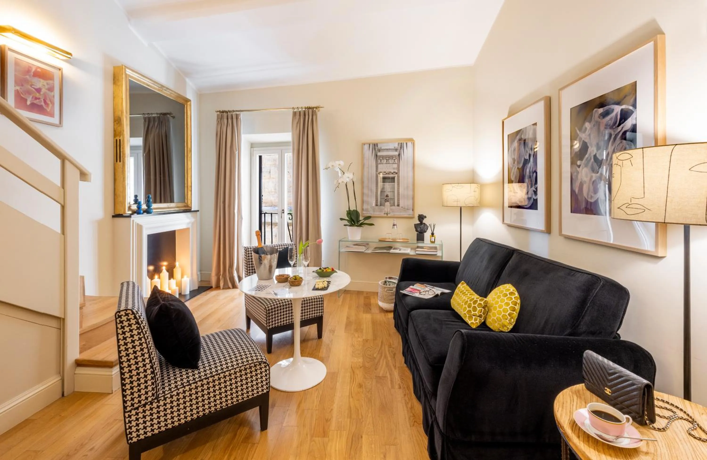 Living room in Nerva Boutique Hotel