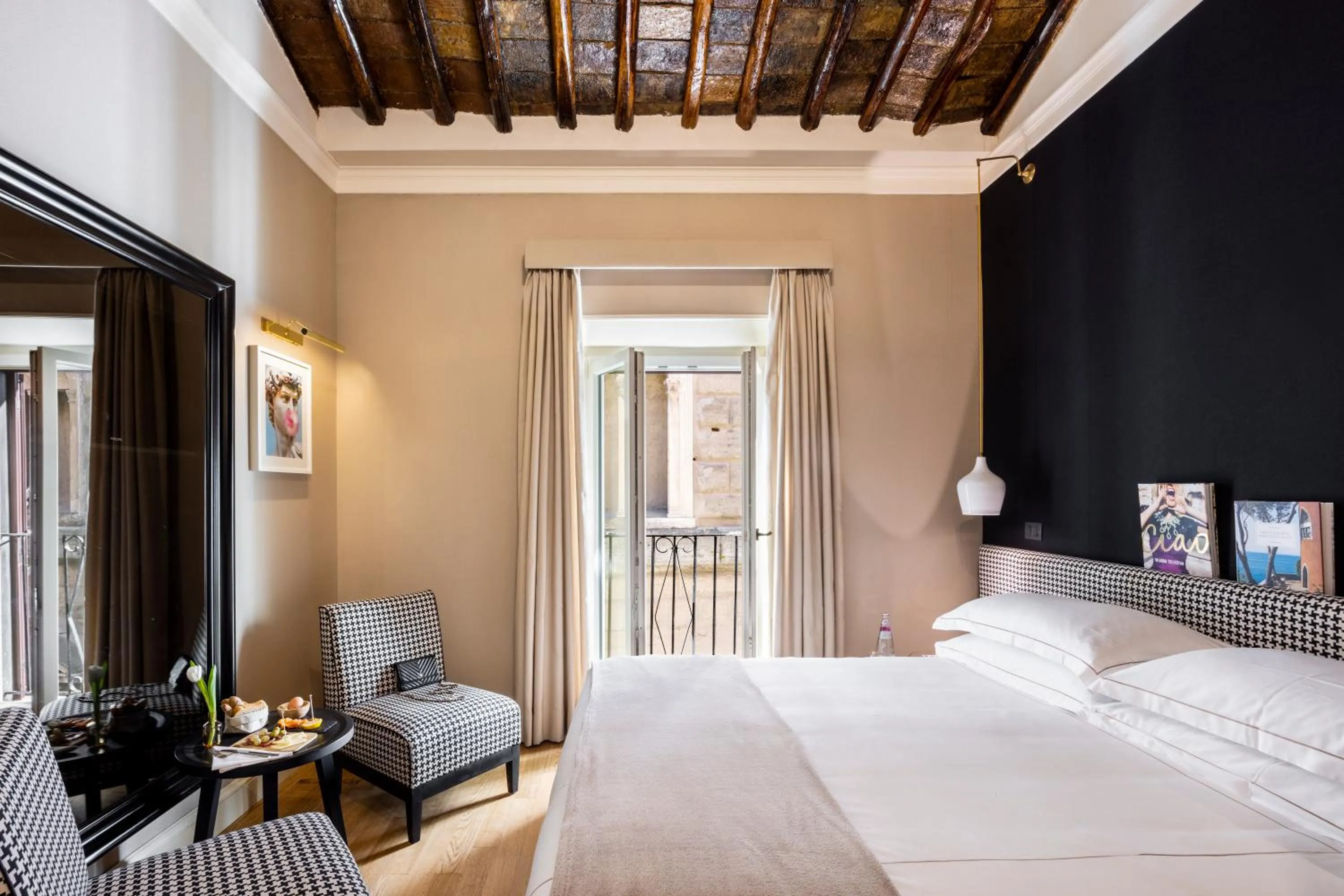 Bed in Nerva Boutique Hotel