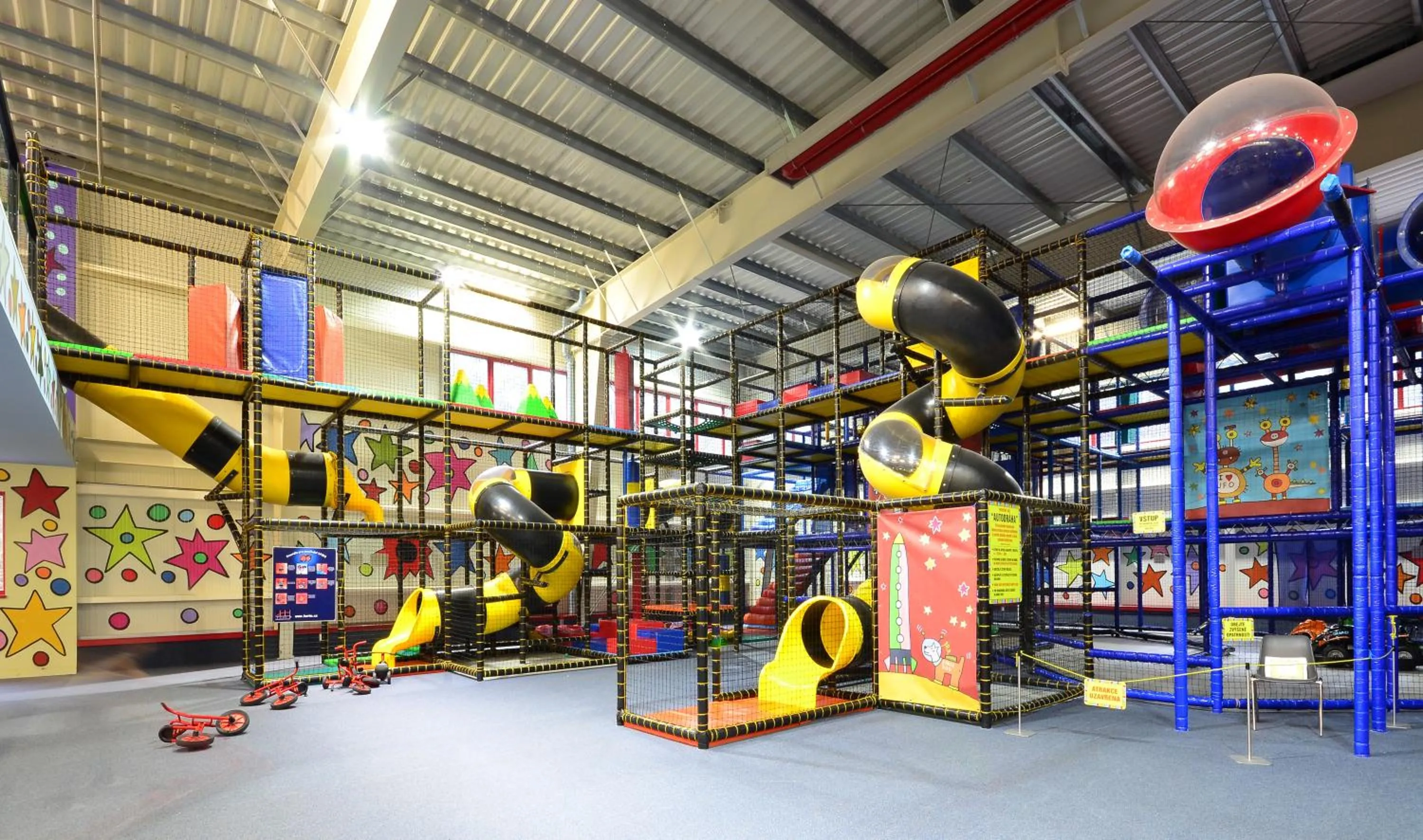 Children play ground in Hotel Galaxie