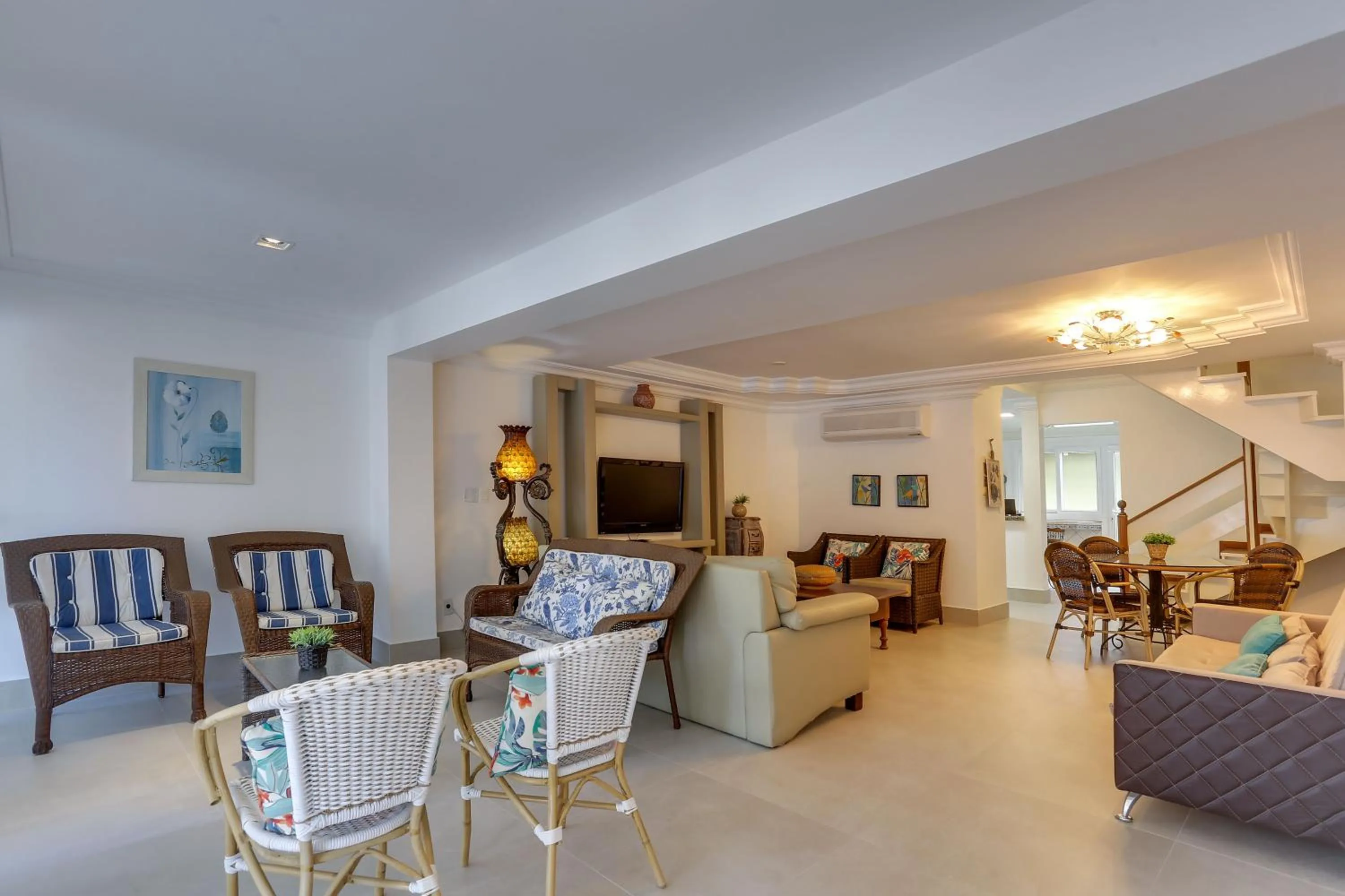 Living room in Villas Jurerê Residences
