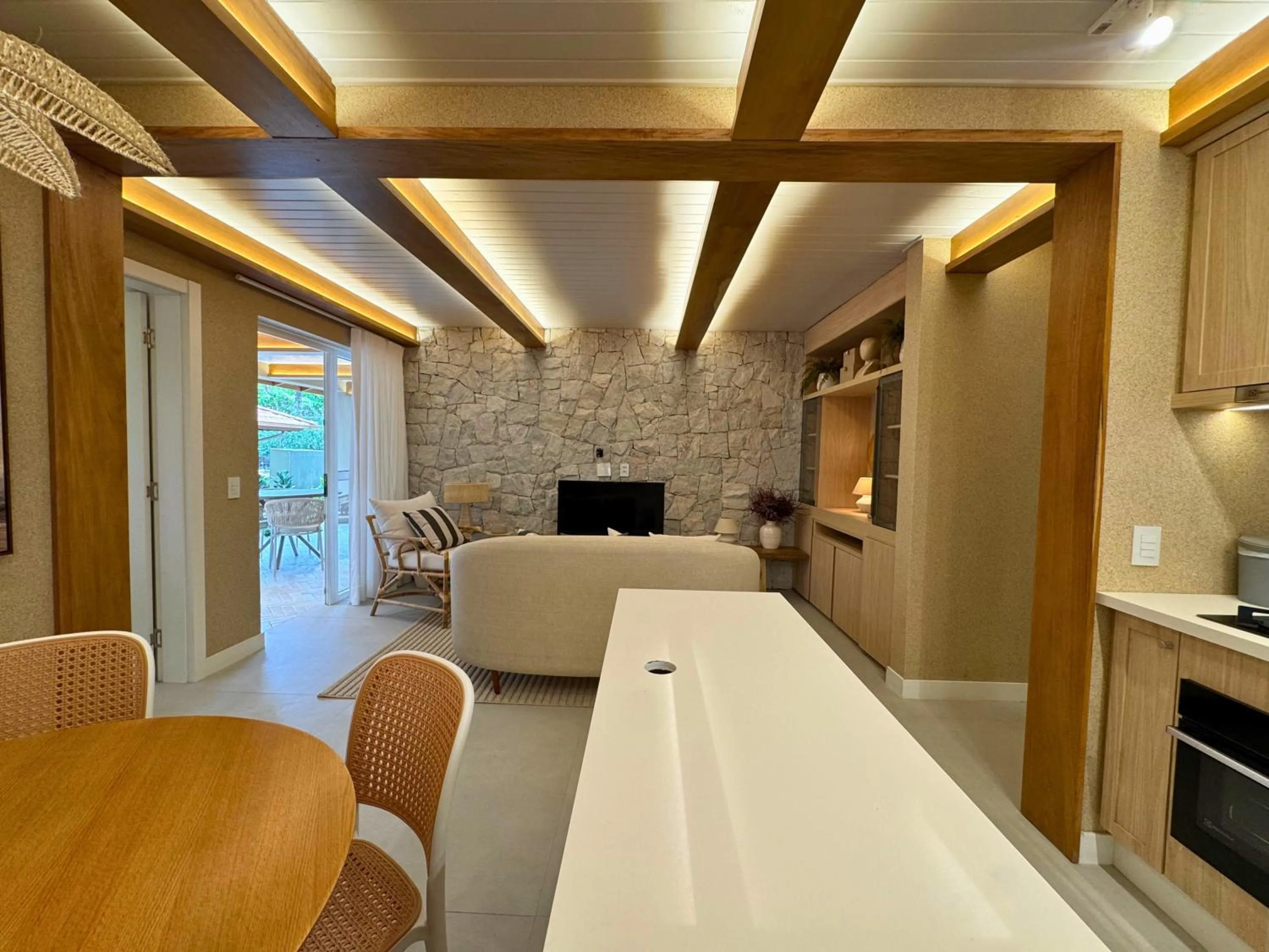 Living room in Villas Jurerê Residences