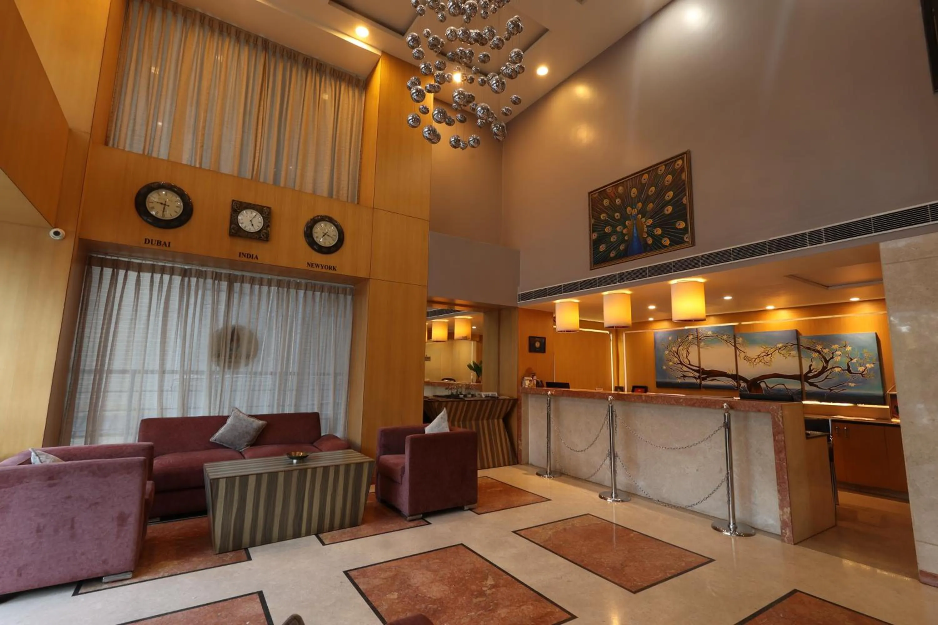 Lobby or reception in Akash Inn