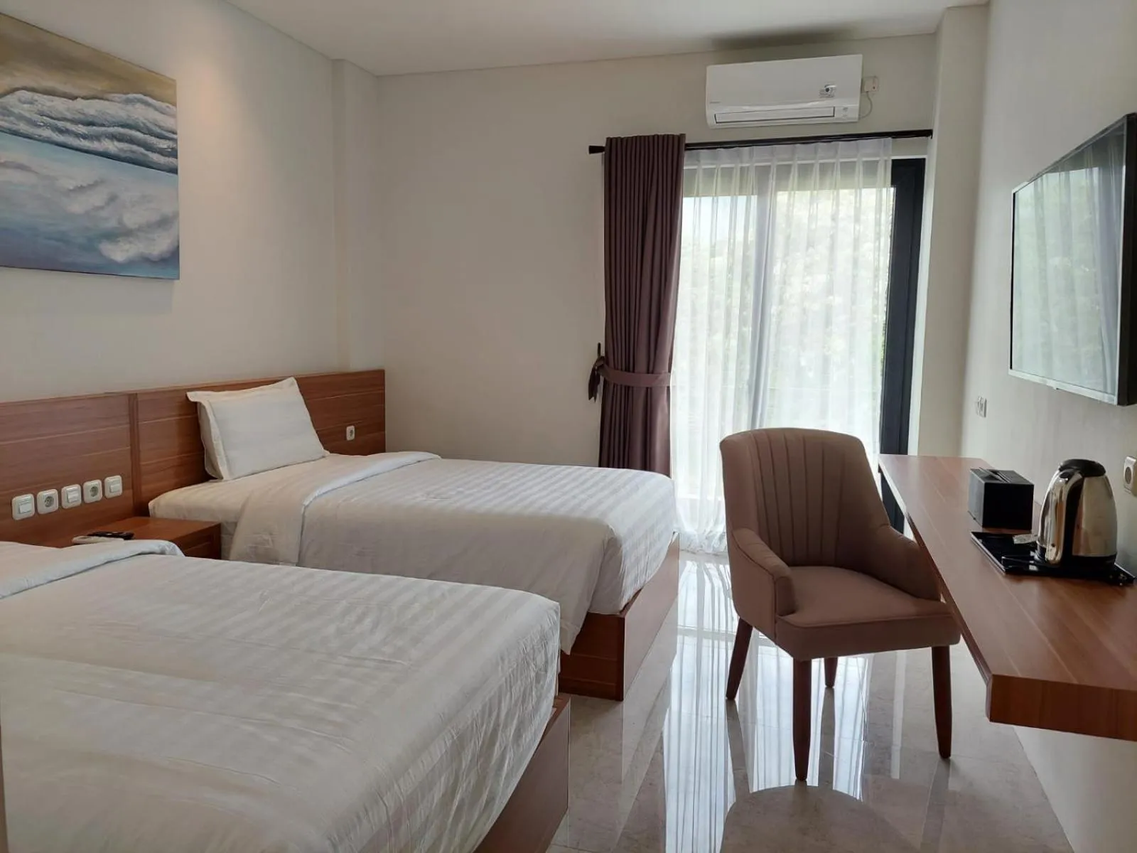 Bed in Gemma Hotel Balige