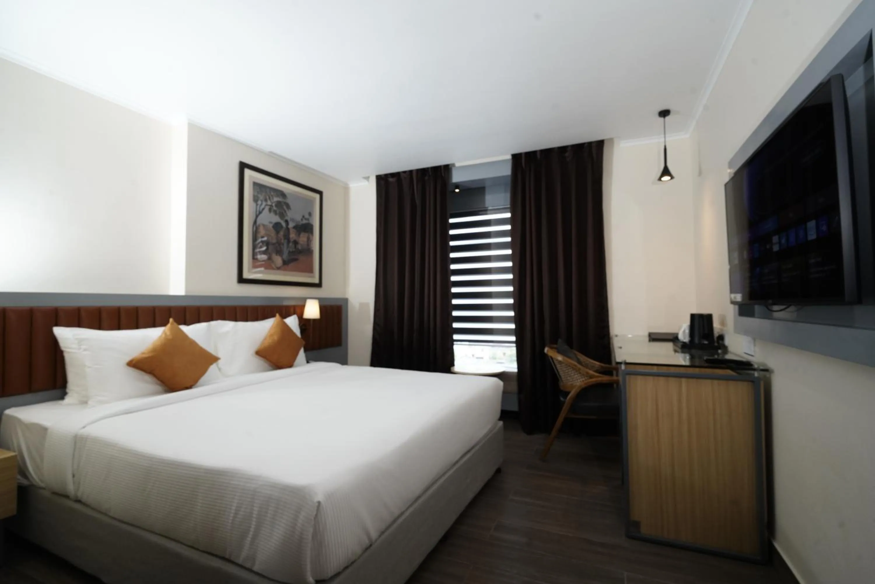 Bed in The Grand Sona