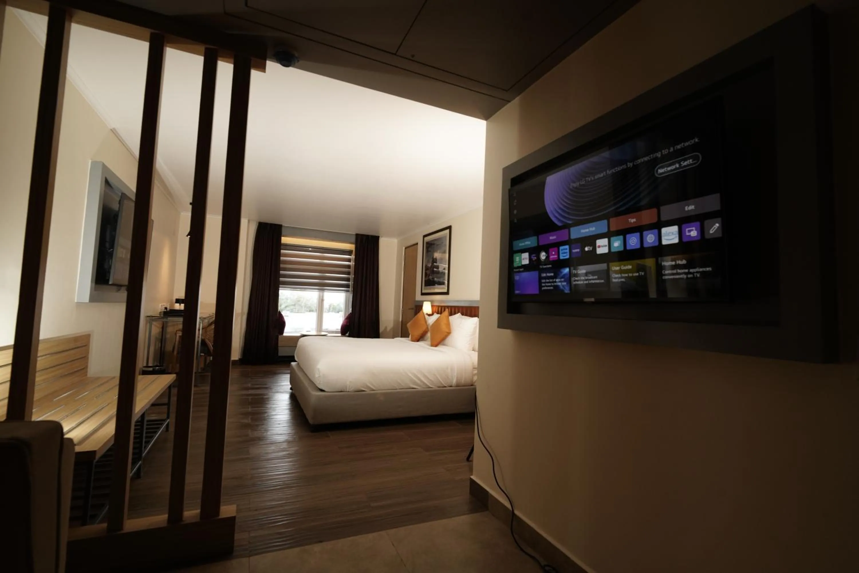 Bed in The Grand Sona